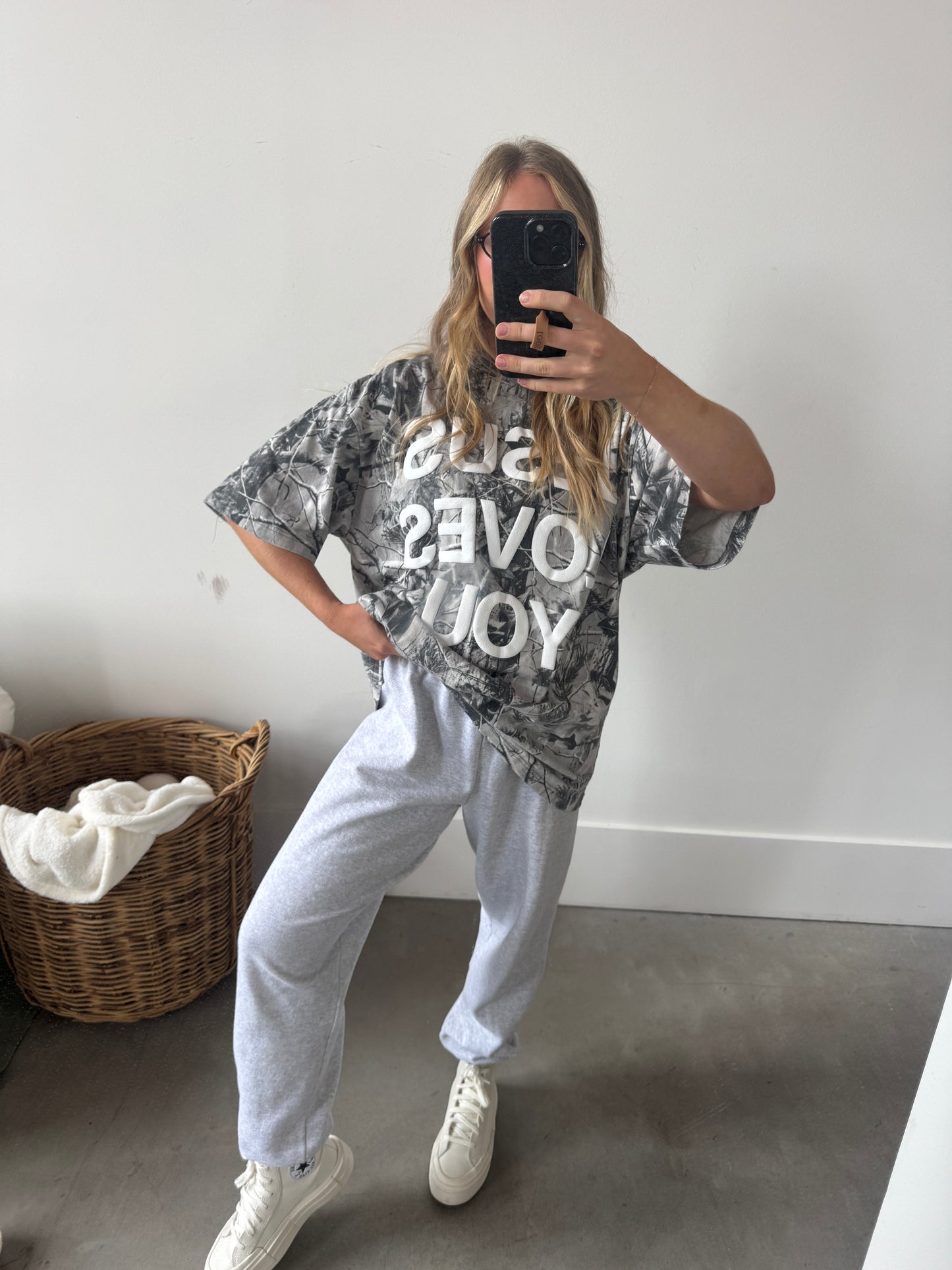 Snow Camo JLY Cotton Collective Tee