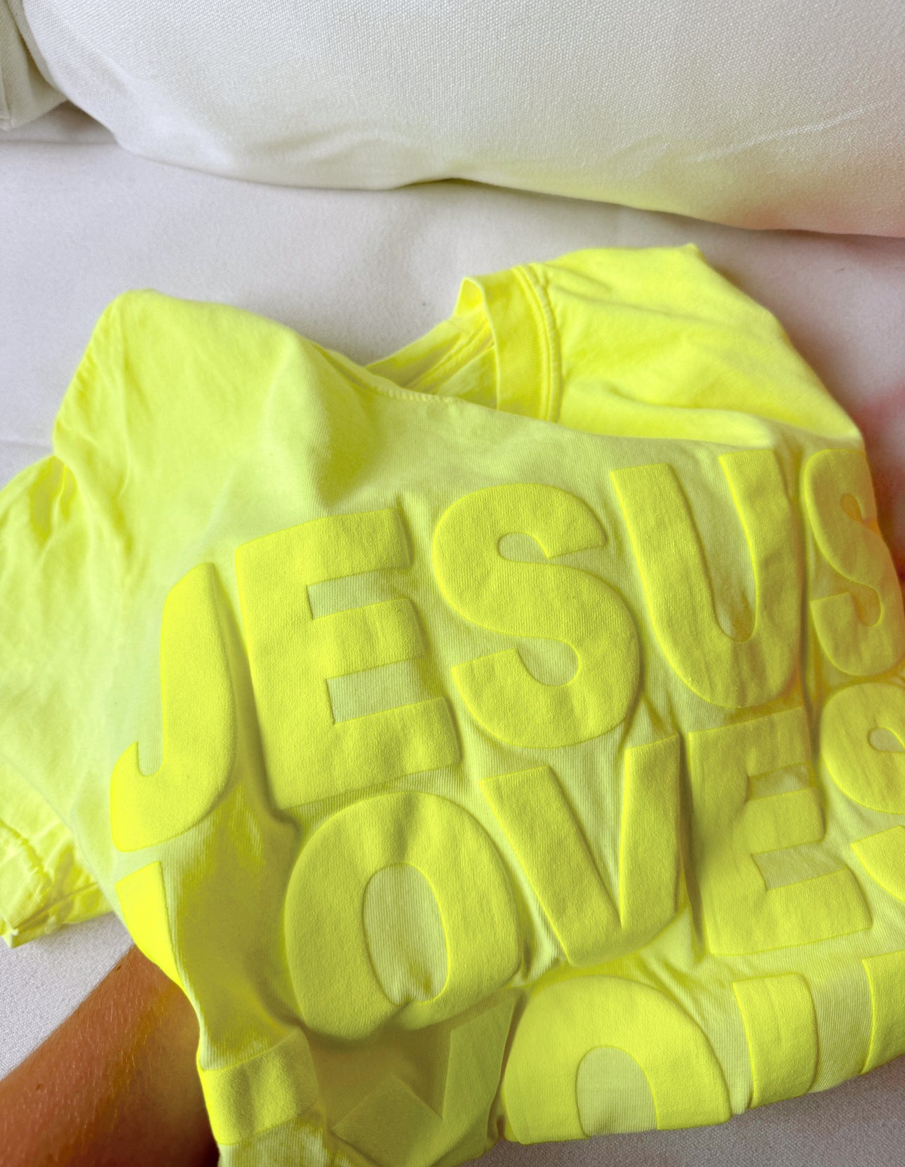 Neon Lemon JLY Comfort Colors Tee