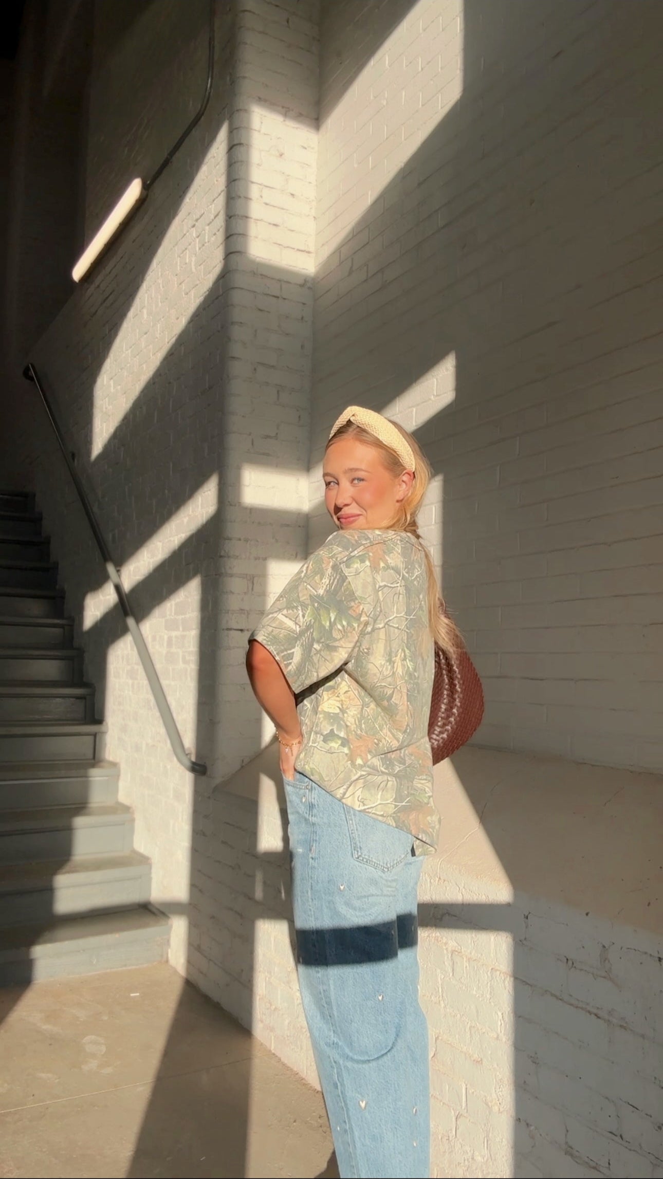 Vintage Camo JLY Cotton Collective Tee
