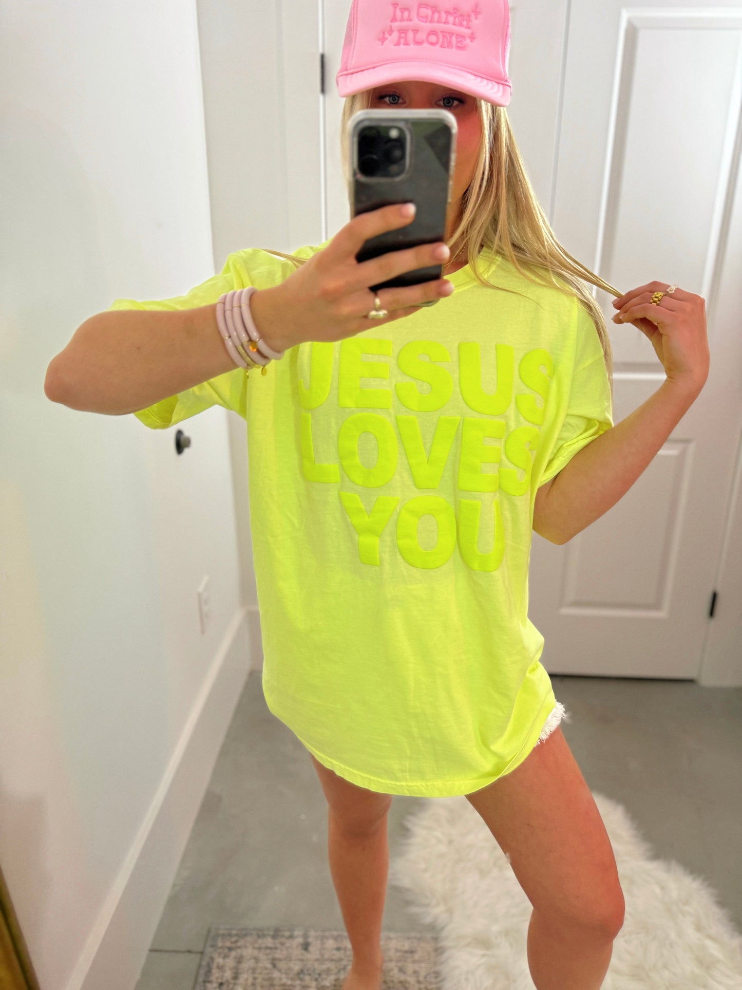 Neon Lemon JLY Comfort Colors Tee