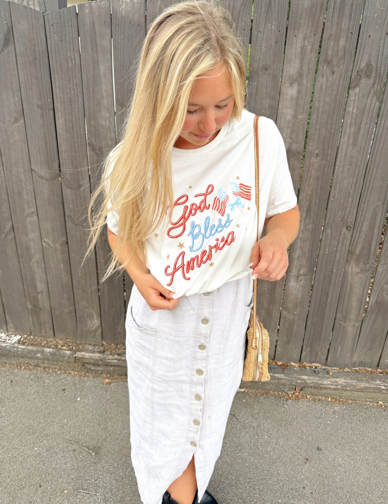 God Bless America Rodeo Tee