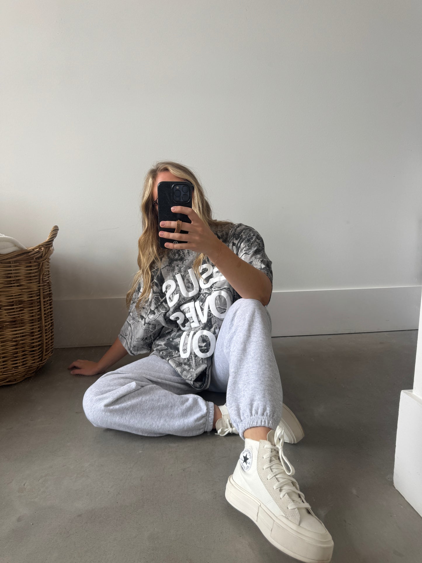 Snow Camo JLY Cotton Collective Tee