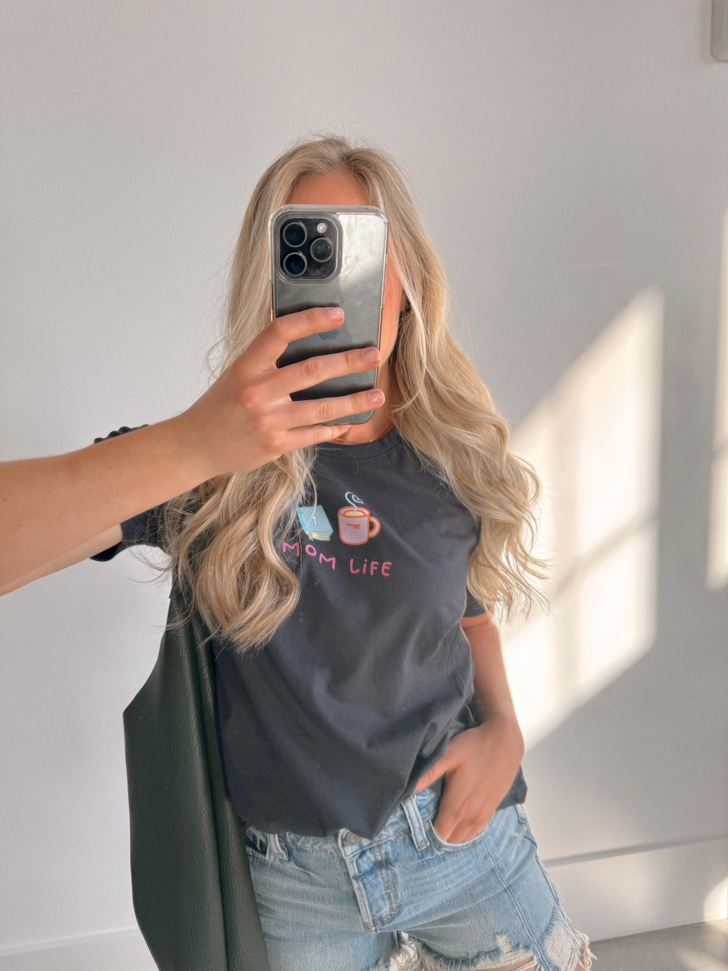 Mom Life Comfort Colors Tee