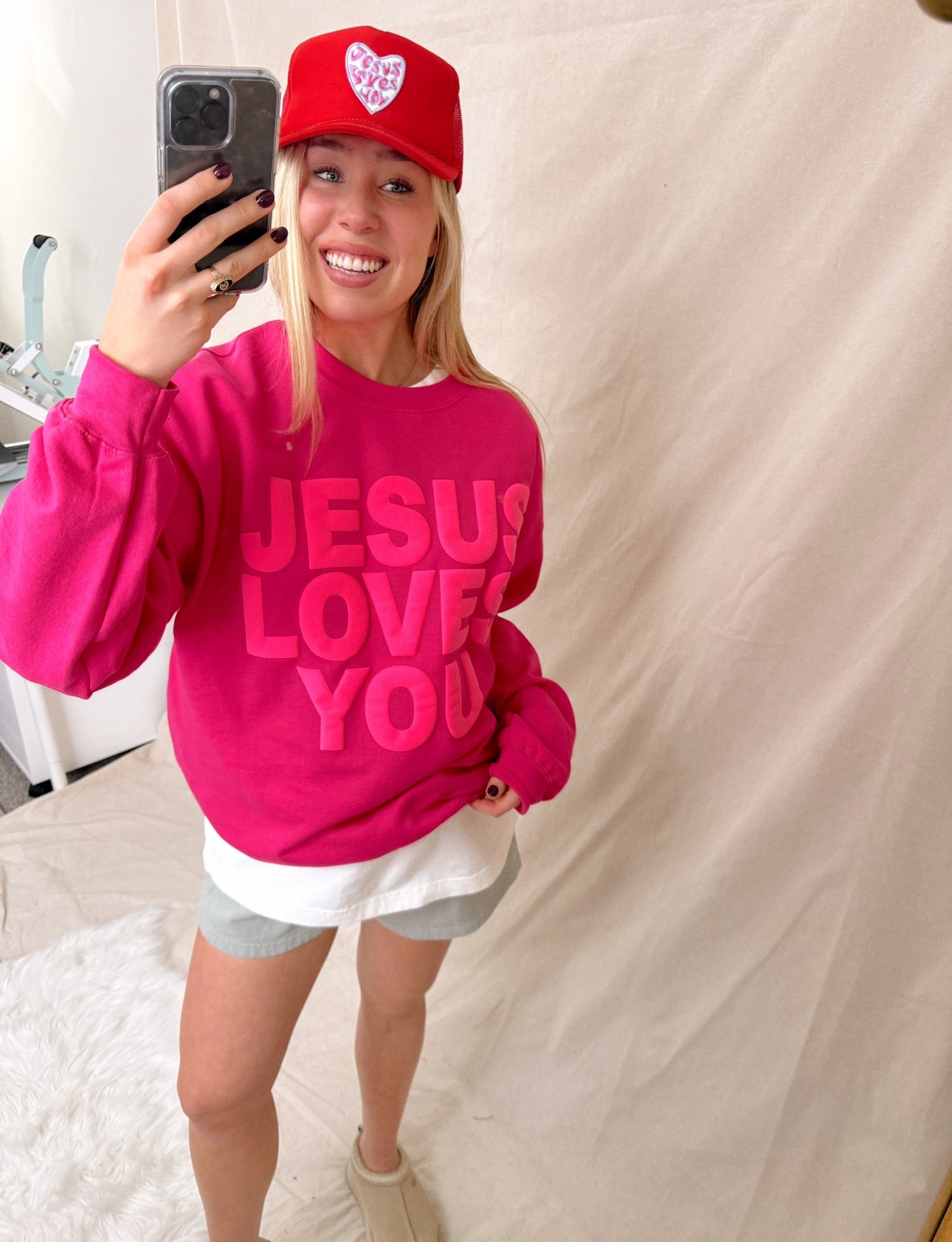 The JLY Pink Pullover