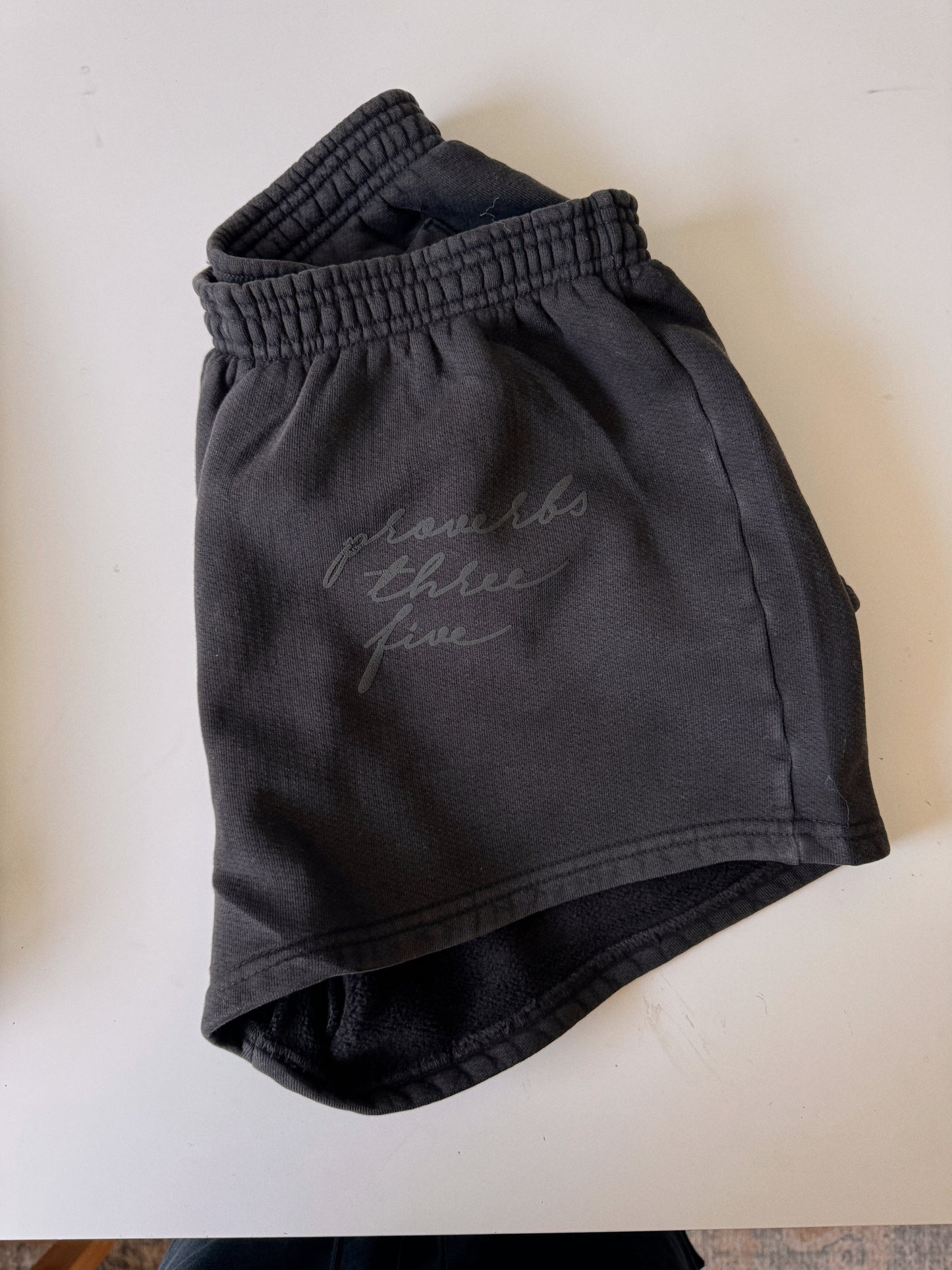Off-Black Lounge Short Set