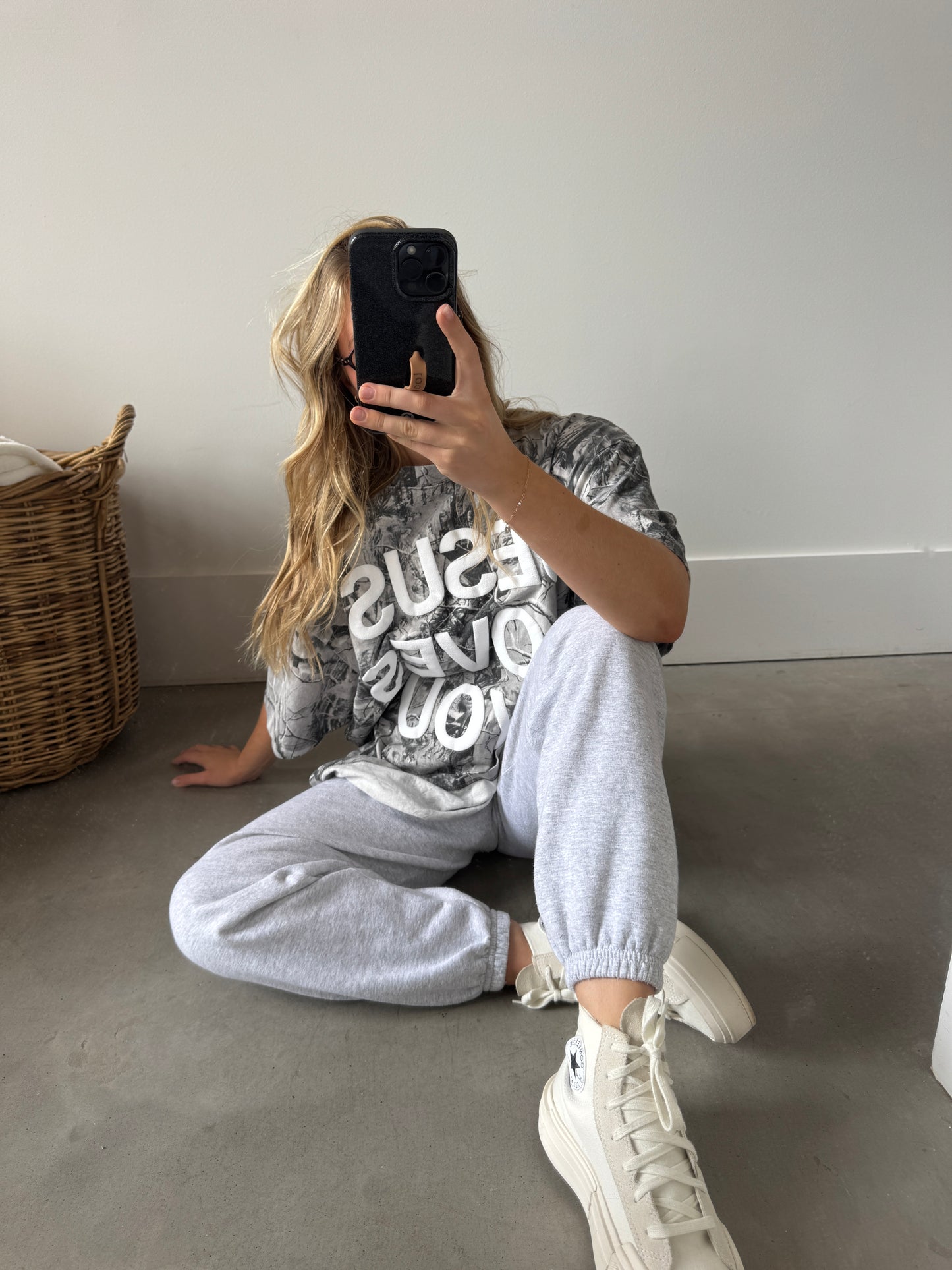 Snow Camo JLY Cotton Collective Tee