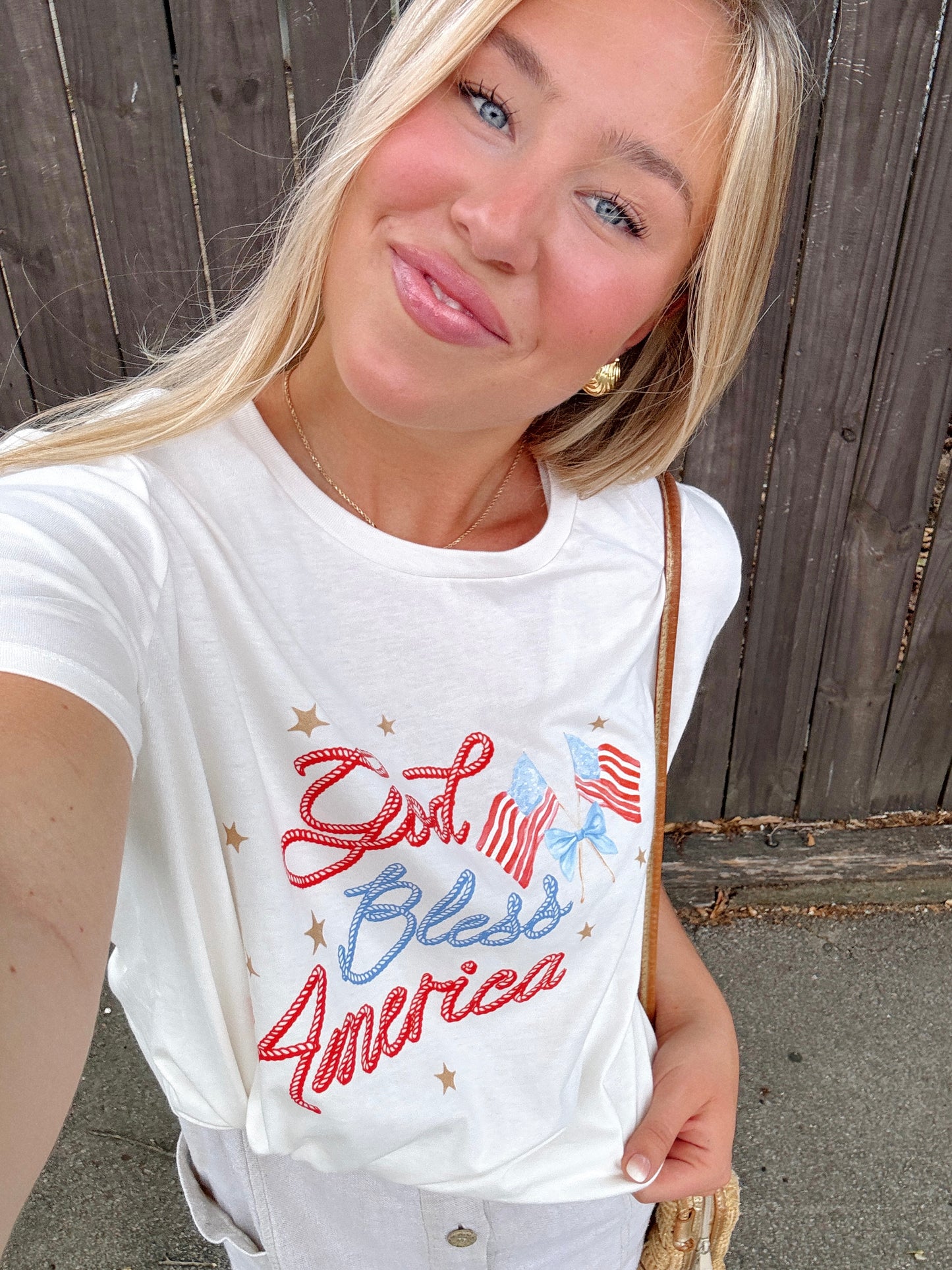 God Bless America Rodeo Tee