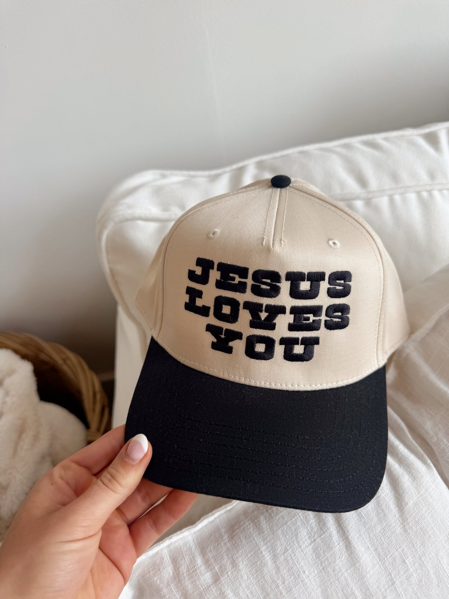 JLY Vintage Rodeo Trucker Hat - Black