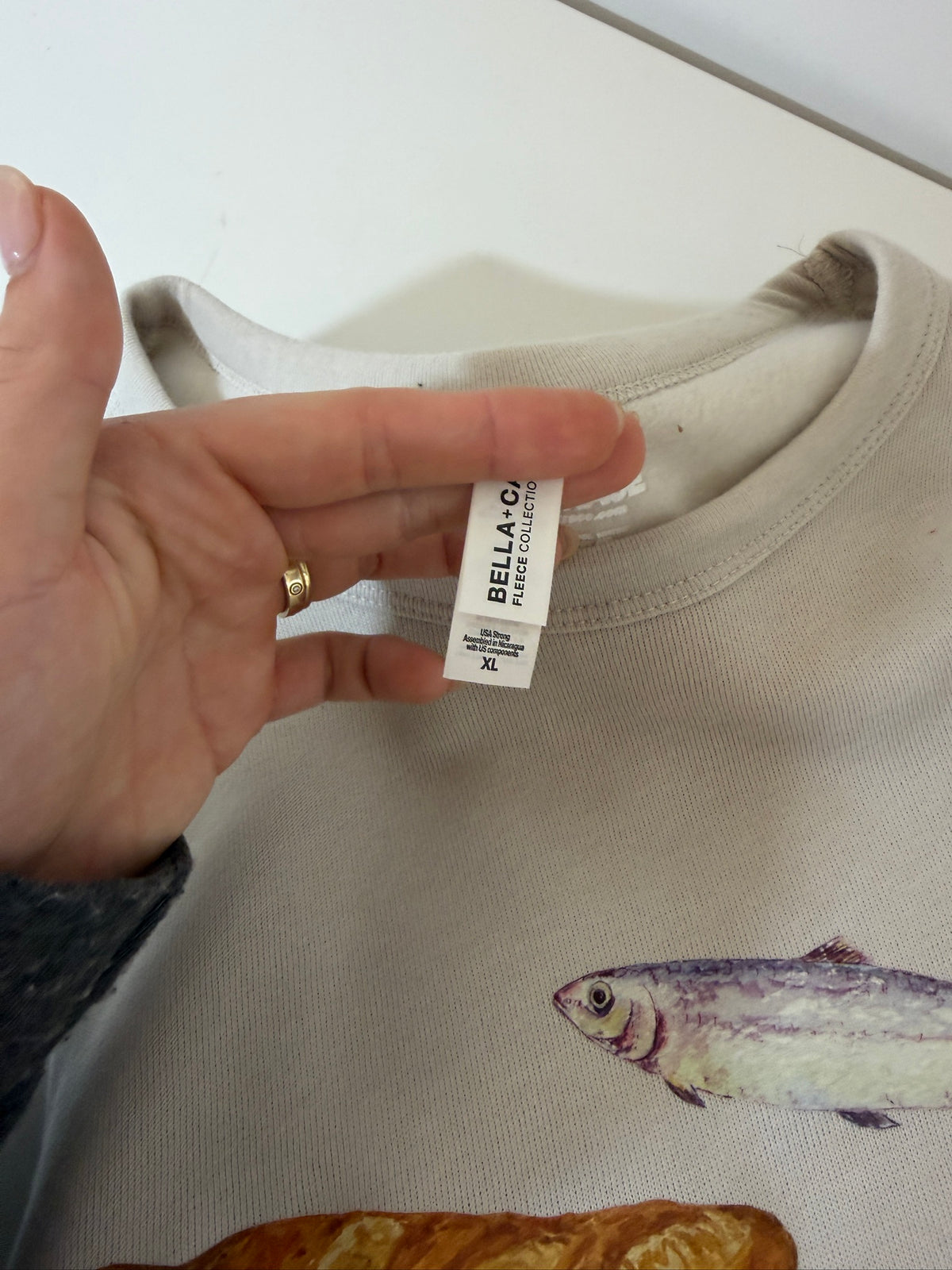 The Lord Will Provide Bella Canvas Crewneck - XL