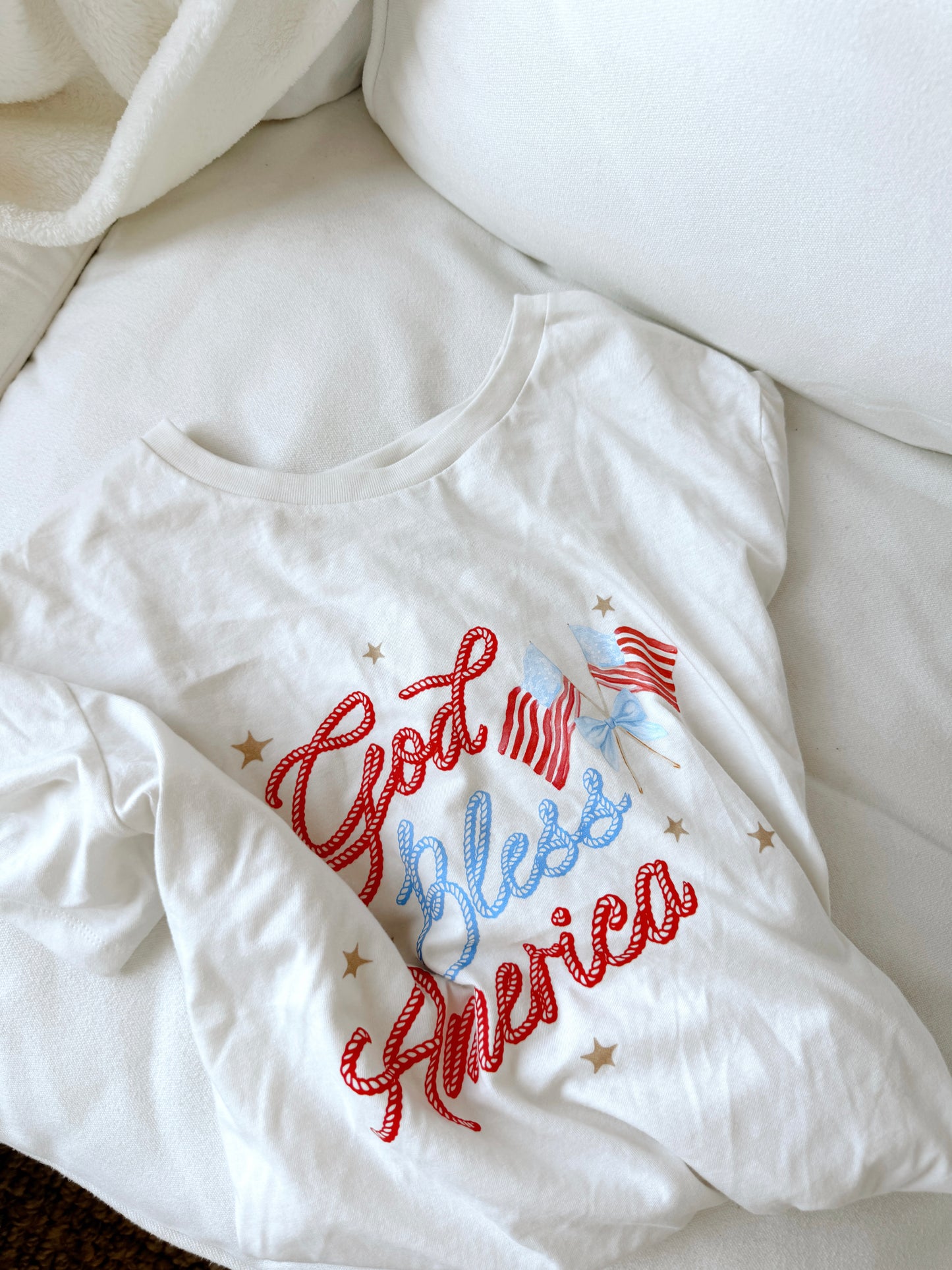 God Bless America Rodeo Tee
