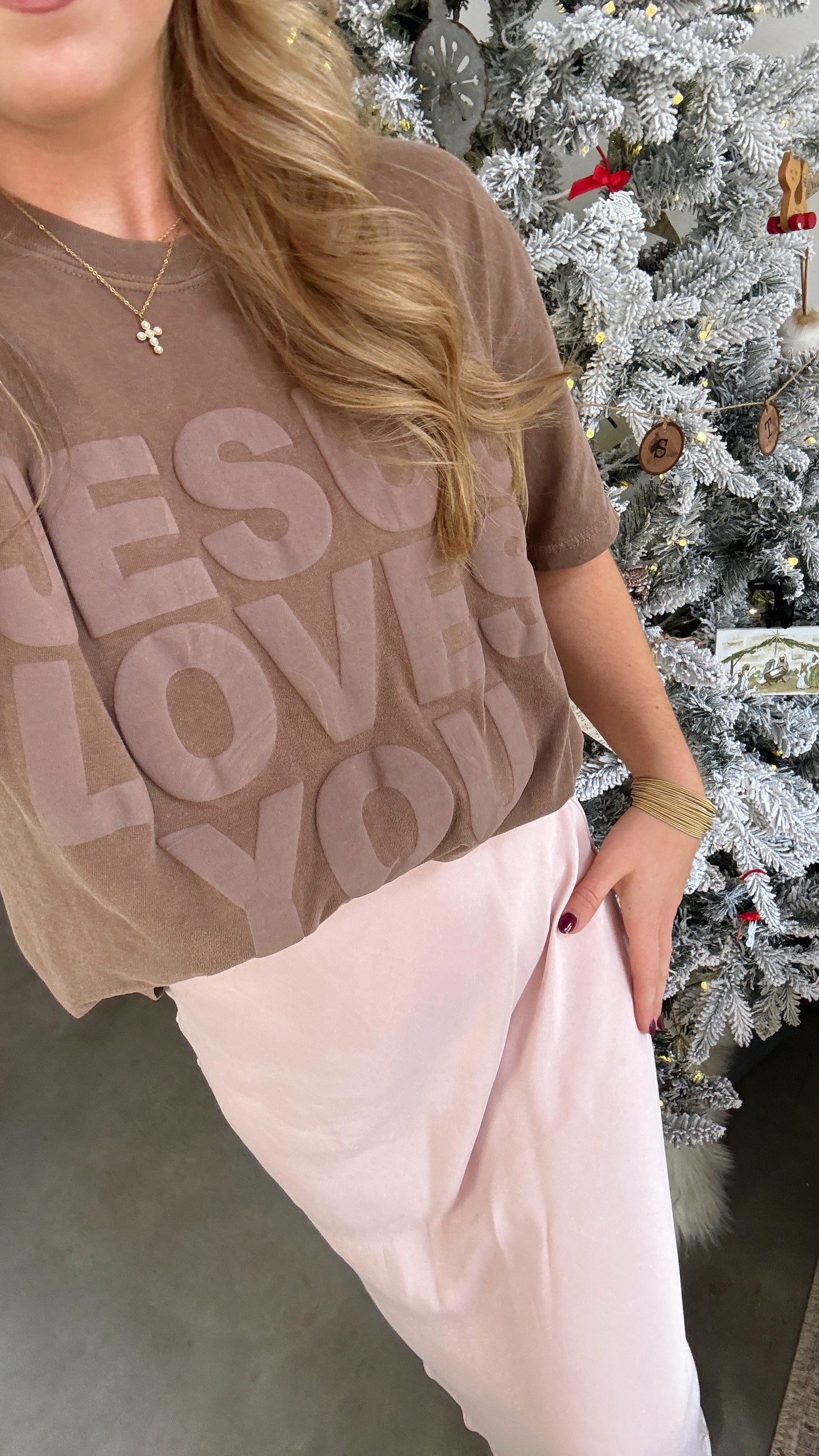 Mocha JLY Comfort Colors Tee