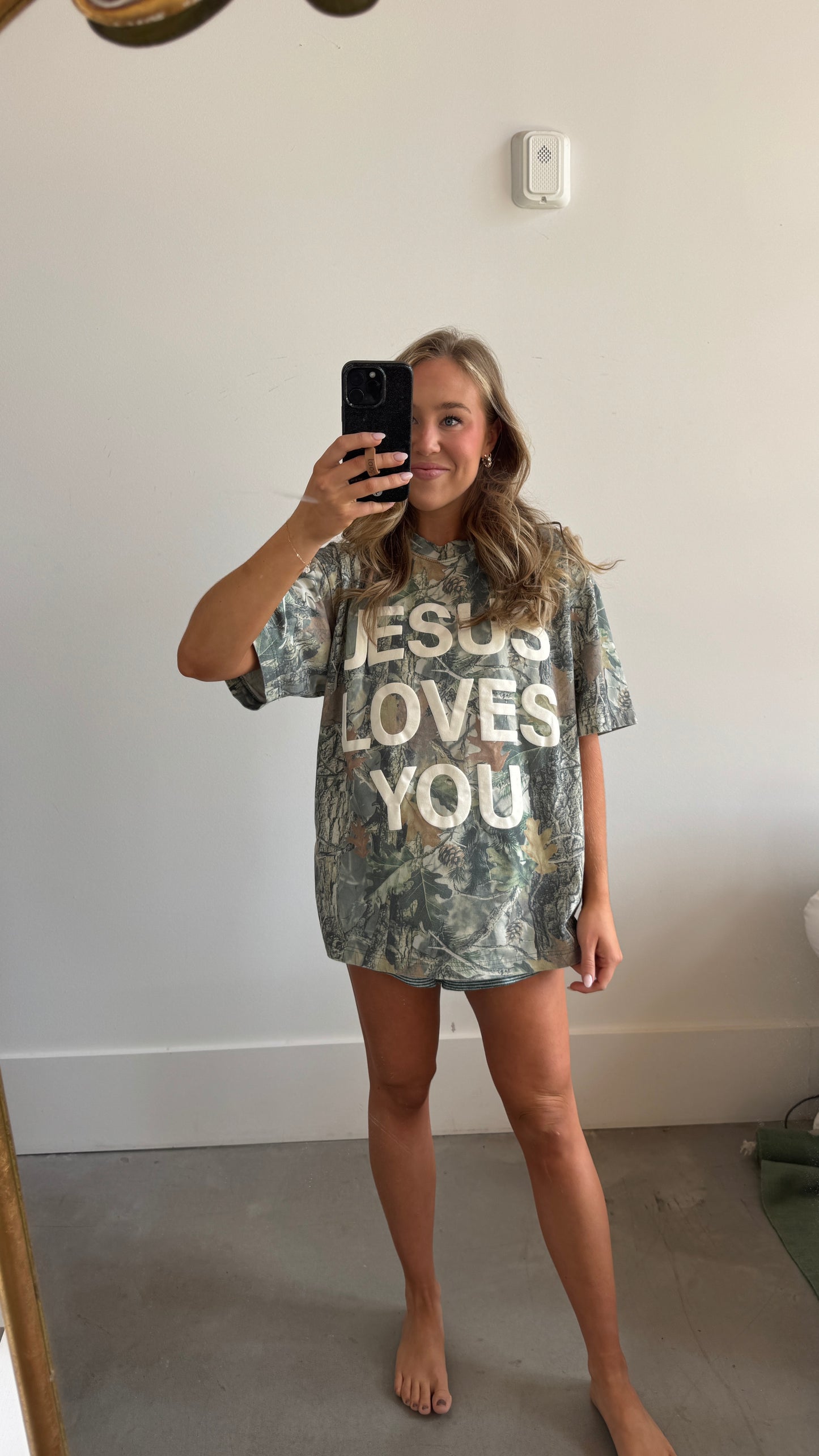 Vintage Camo JLY Cotton Collective Tee