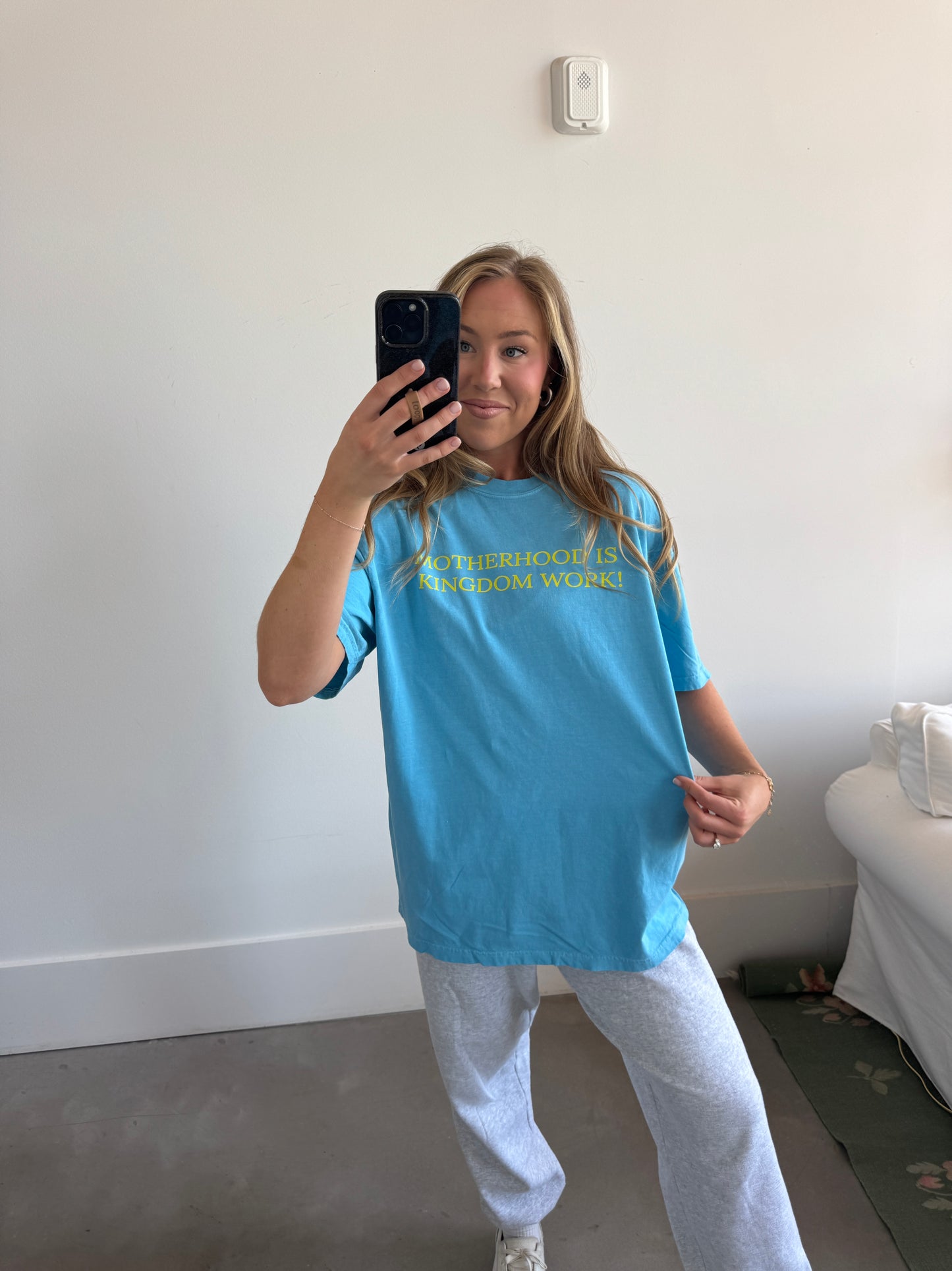 Motherhood is Kingdom Work Tee