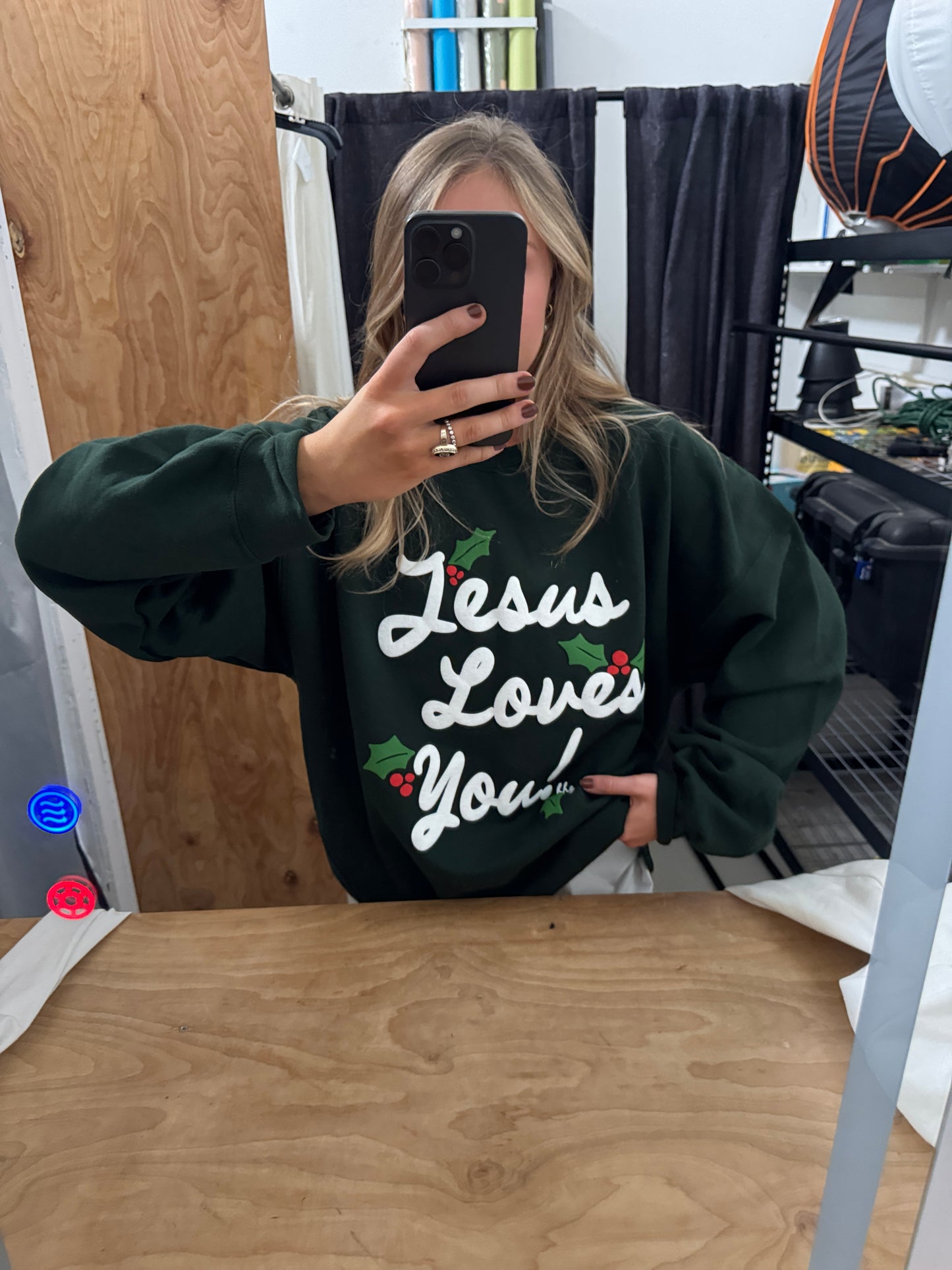 Christmas Holly Multicolor JLY Pullover