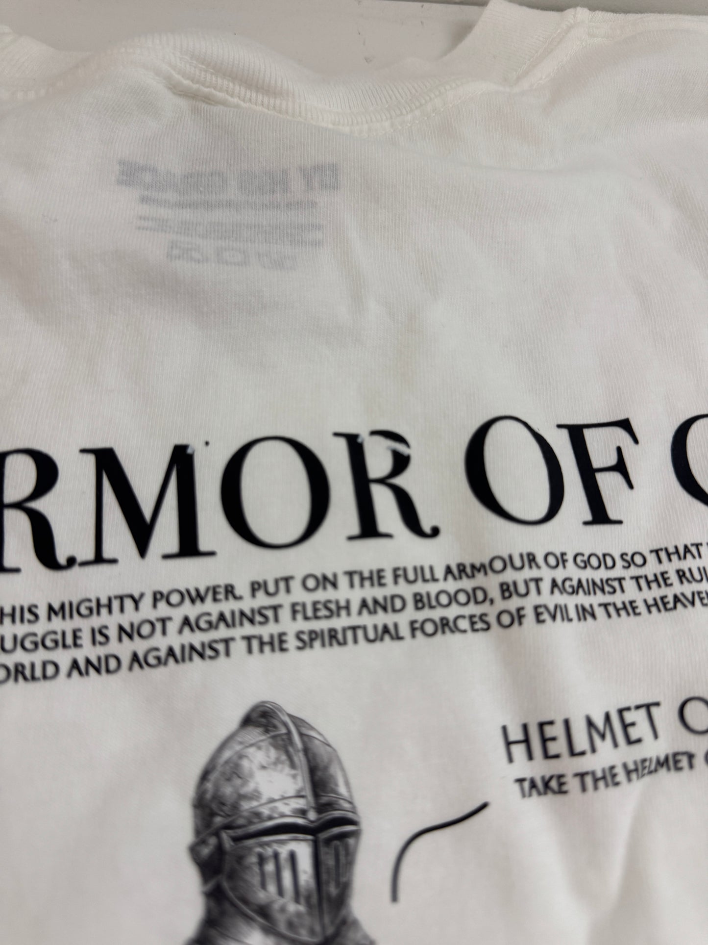 OOPS! Armor of God Comfort Colors Pocket T-Shirt - XL