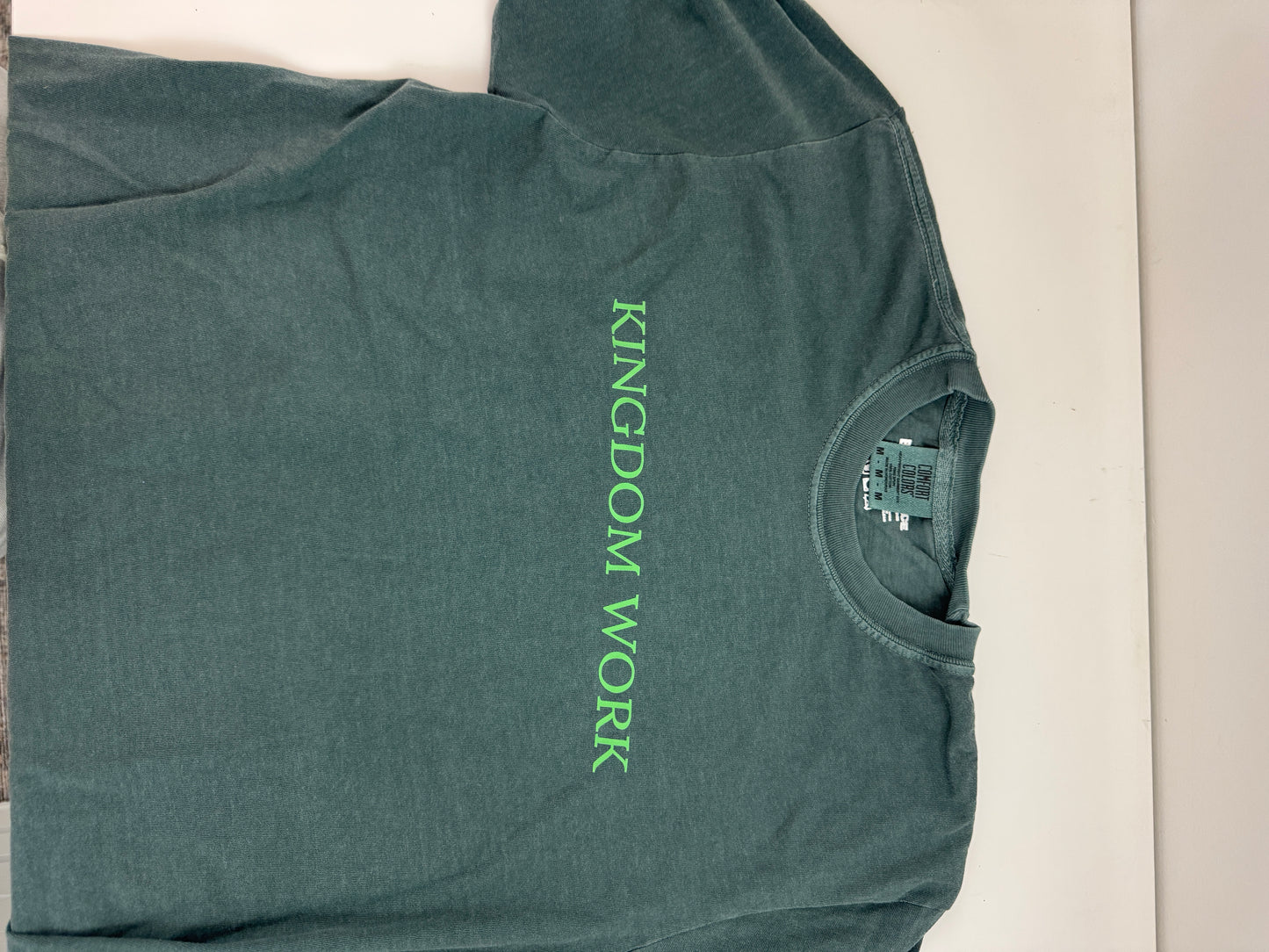 OOPS! Jesus is Coming Back Comfort Colors Tee - M