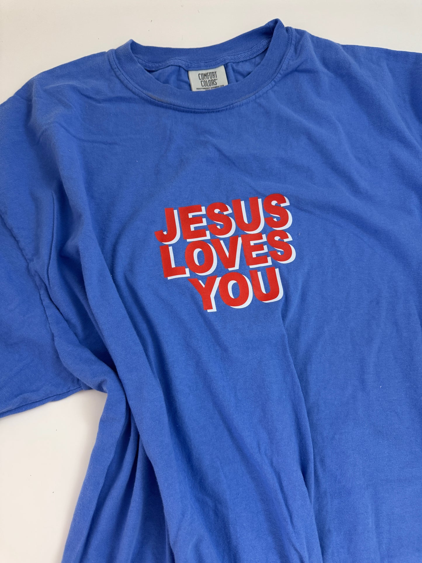 OOPS! Patriotic JLY Comfort Colors Tee - XL