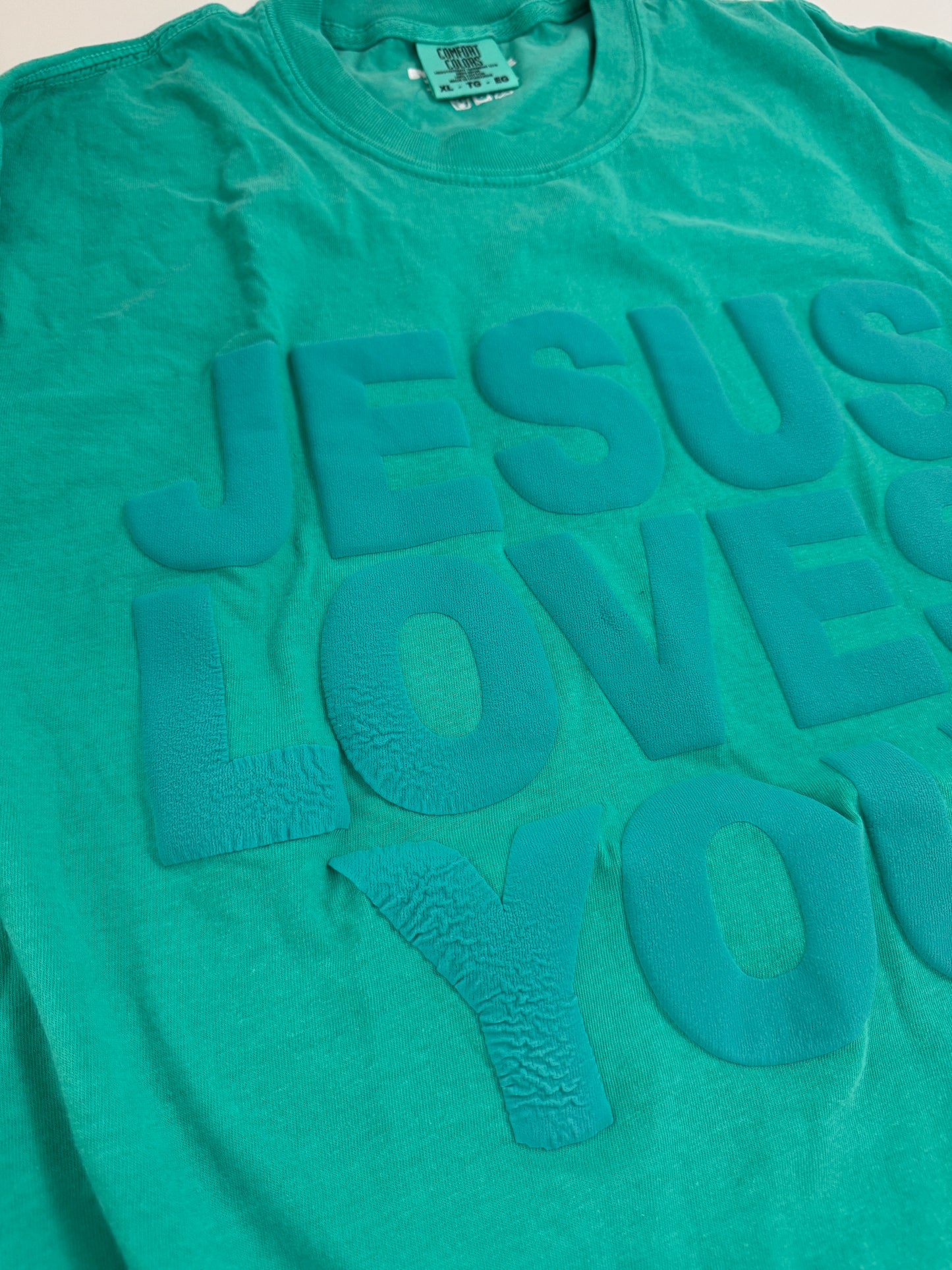 OOPS! Pistachio JLY Comfort Colors Tee - XL
