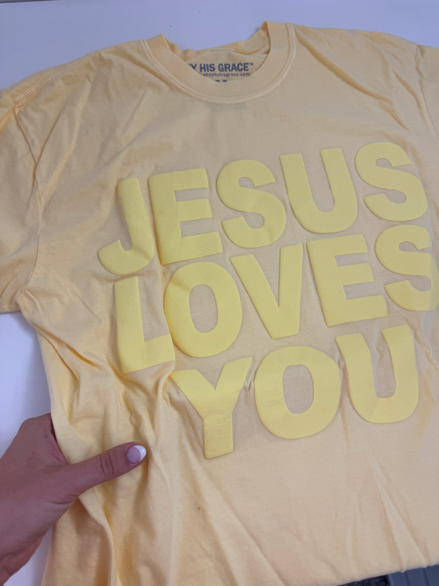 OOPS! Butter Yellow Comfort Colors Tee - S
