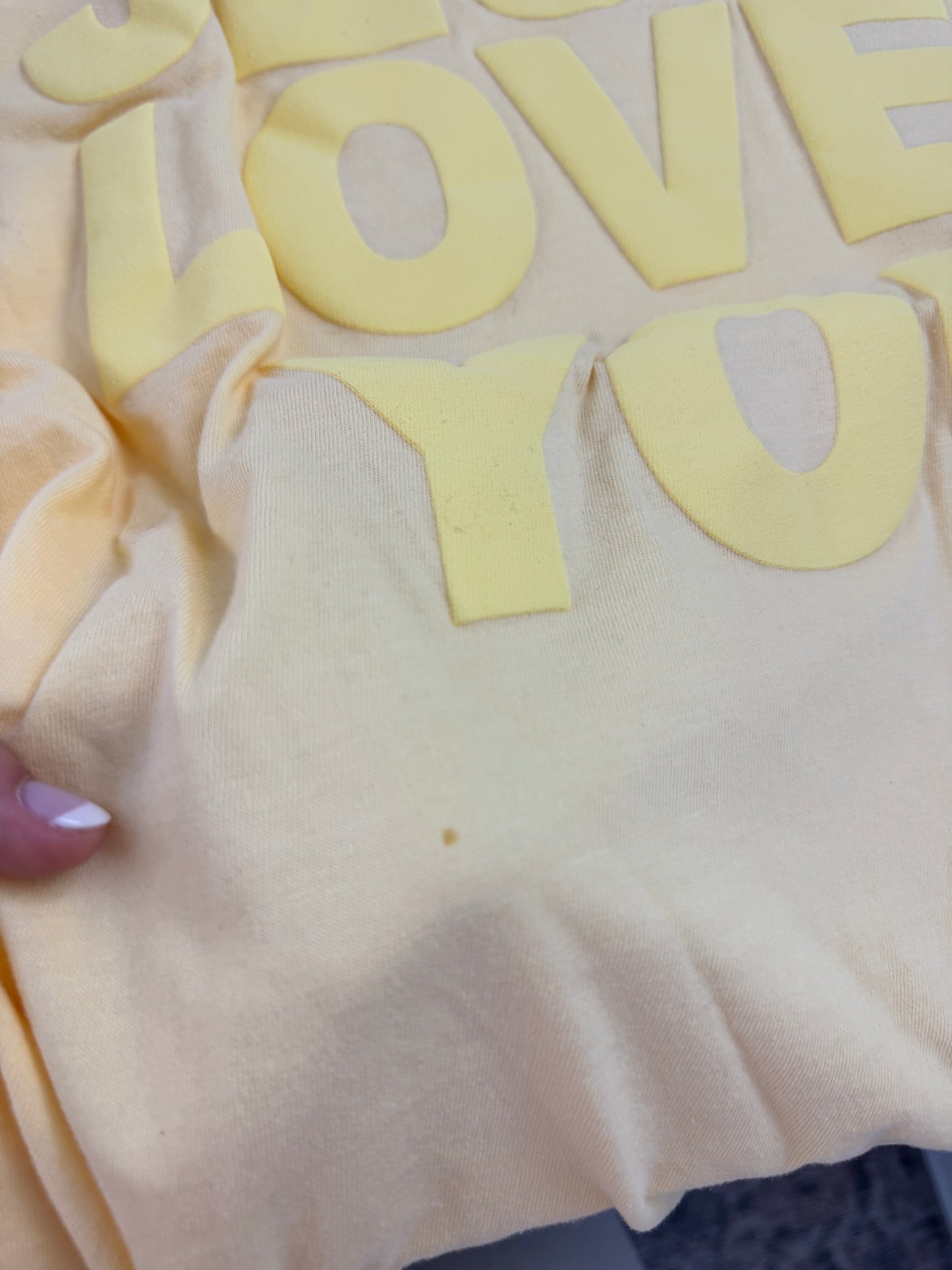 OOPS! Butter Yellow Comfort Colors Tee - S