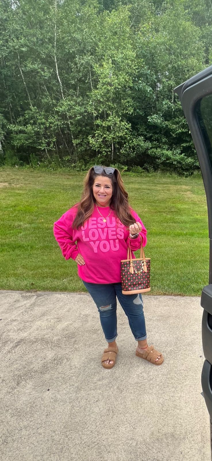 The Original JLY Pink Pullover