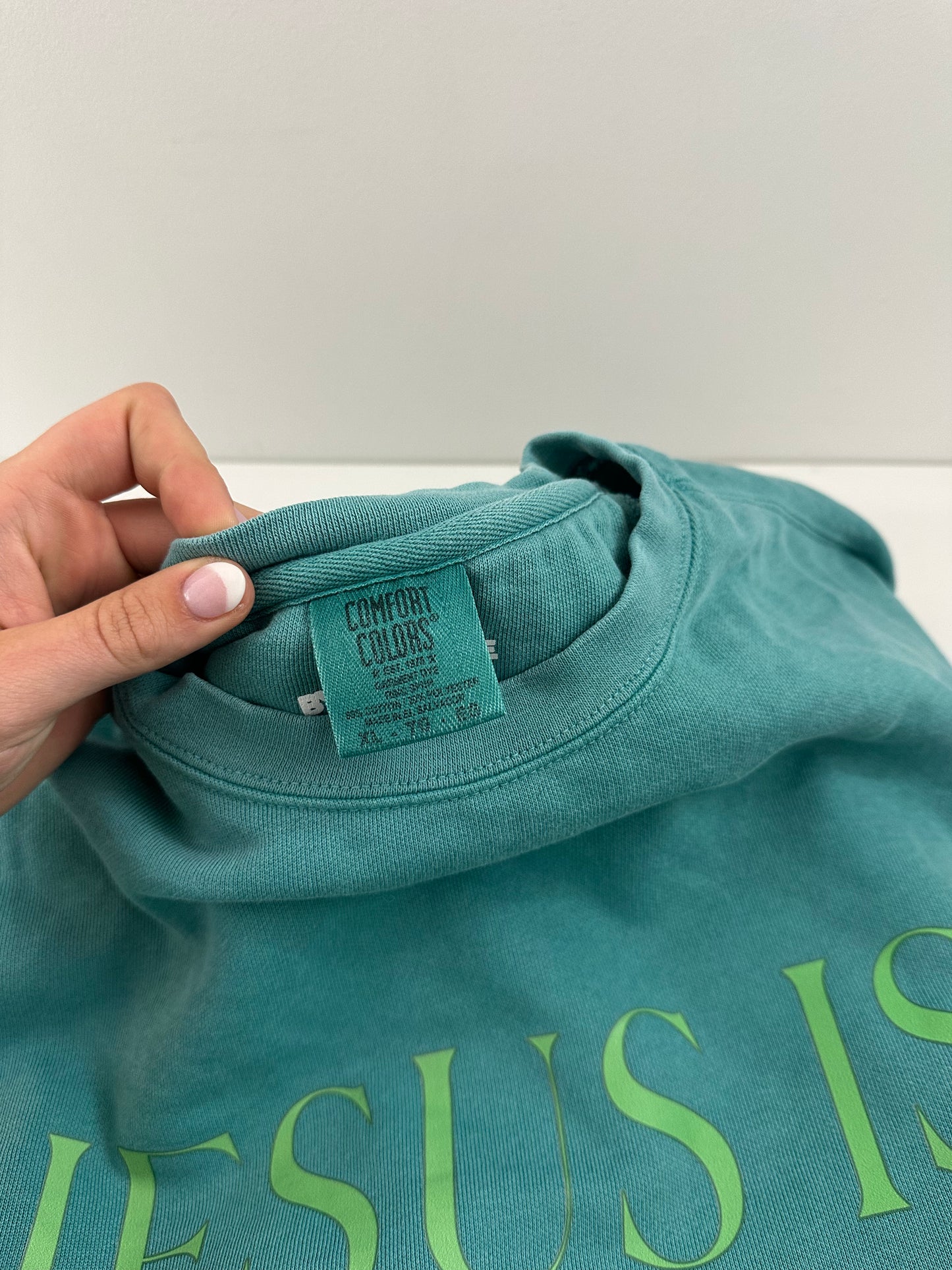 OOPS! Jesus Is Coming Back Comfort Colors Crewneck - XL