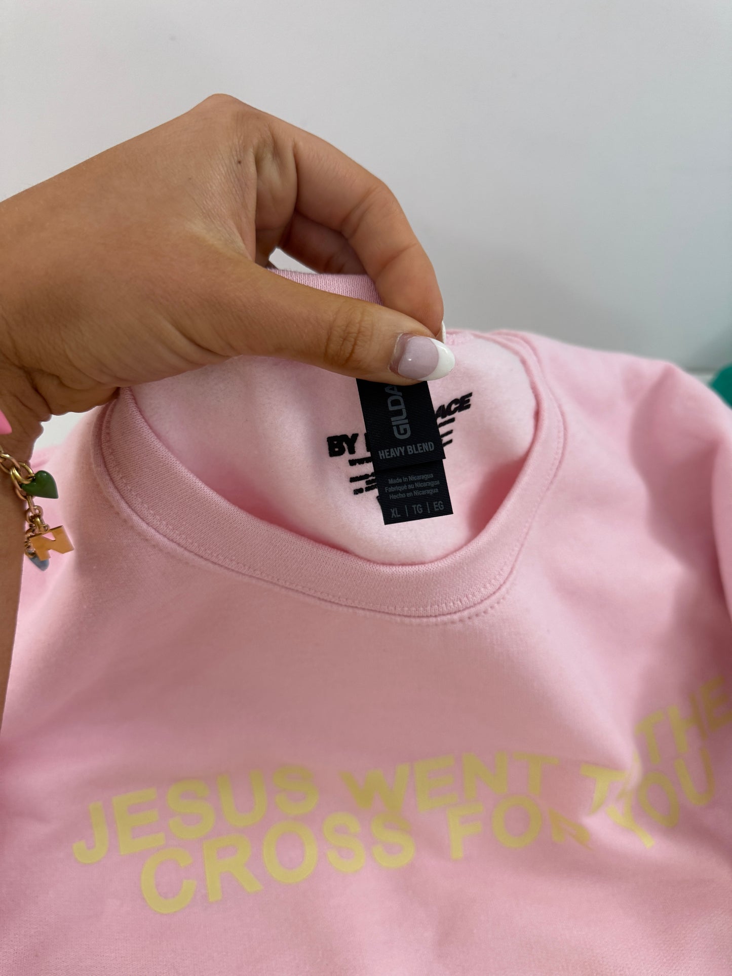 OOPS! Jesus Went To The Cross For You Pullover - XL
