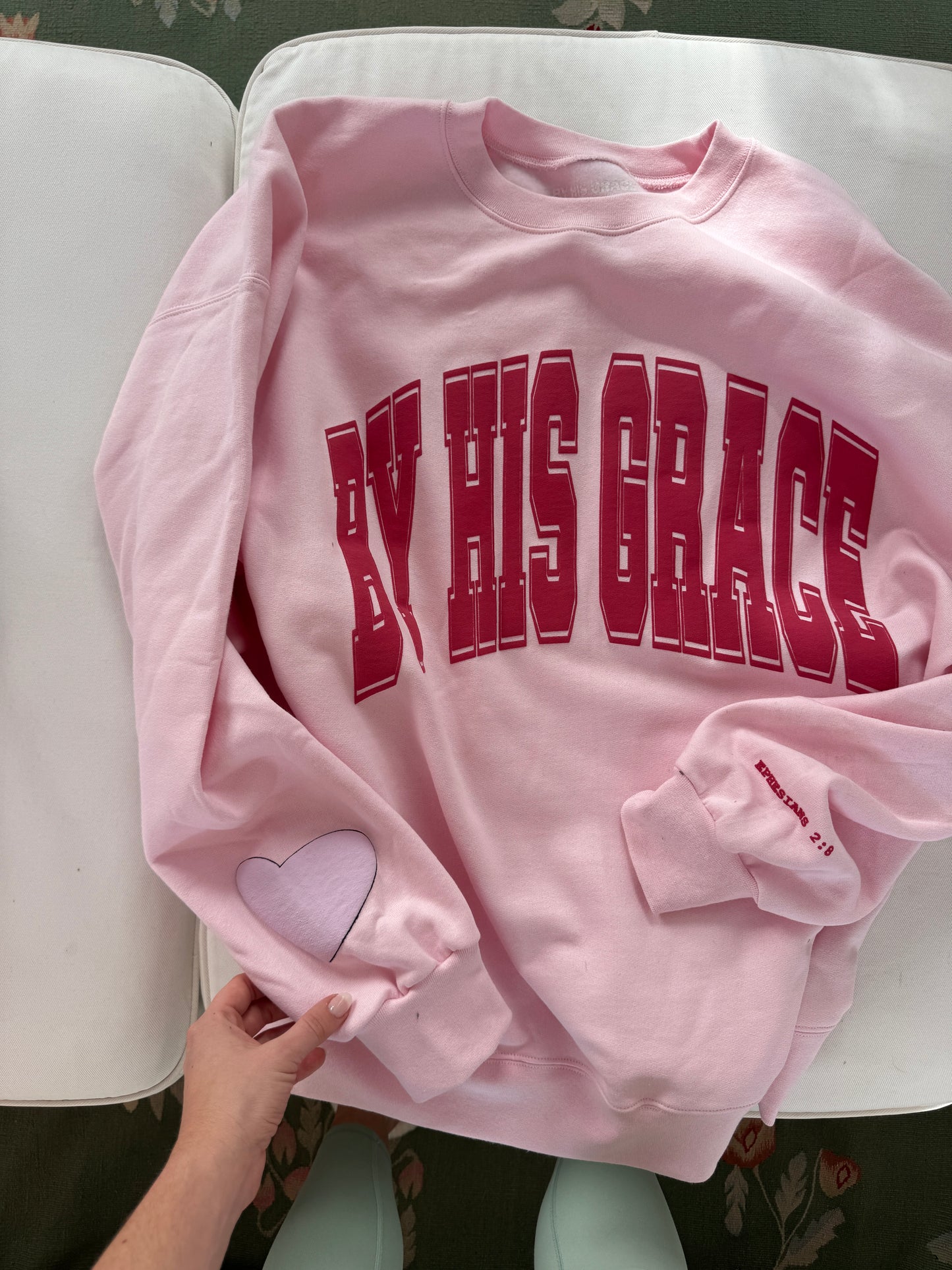 SweetTarts BHG Light Pink Pullover