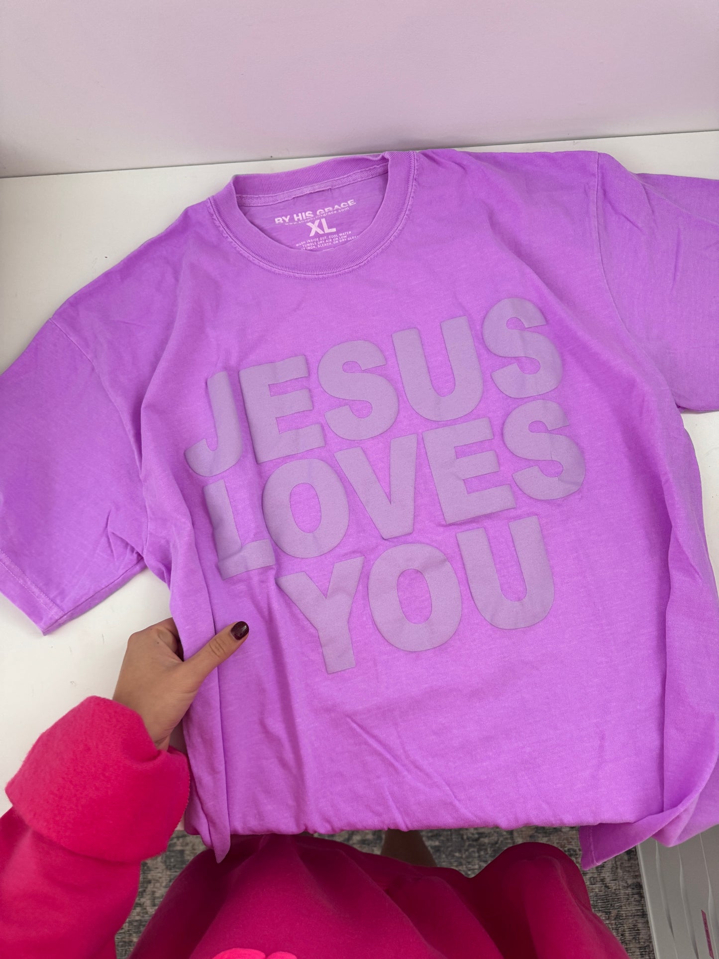 OOPS! Neon Violet Comfort Colors JLY Tees