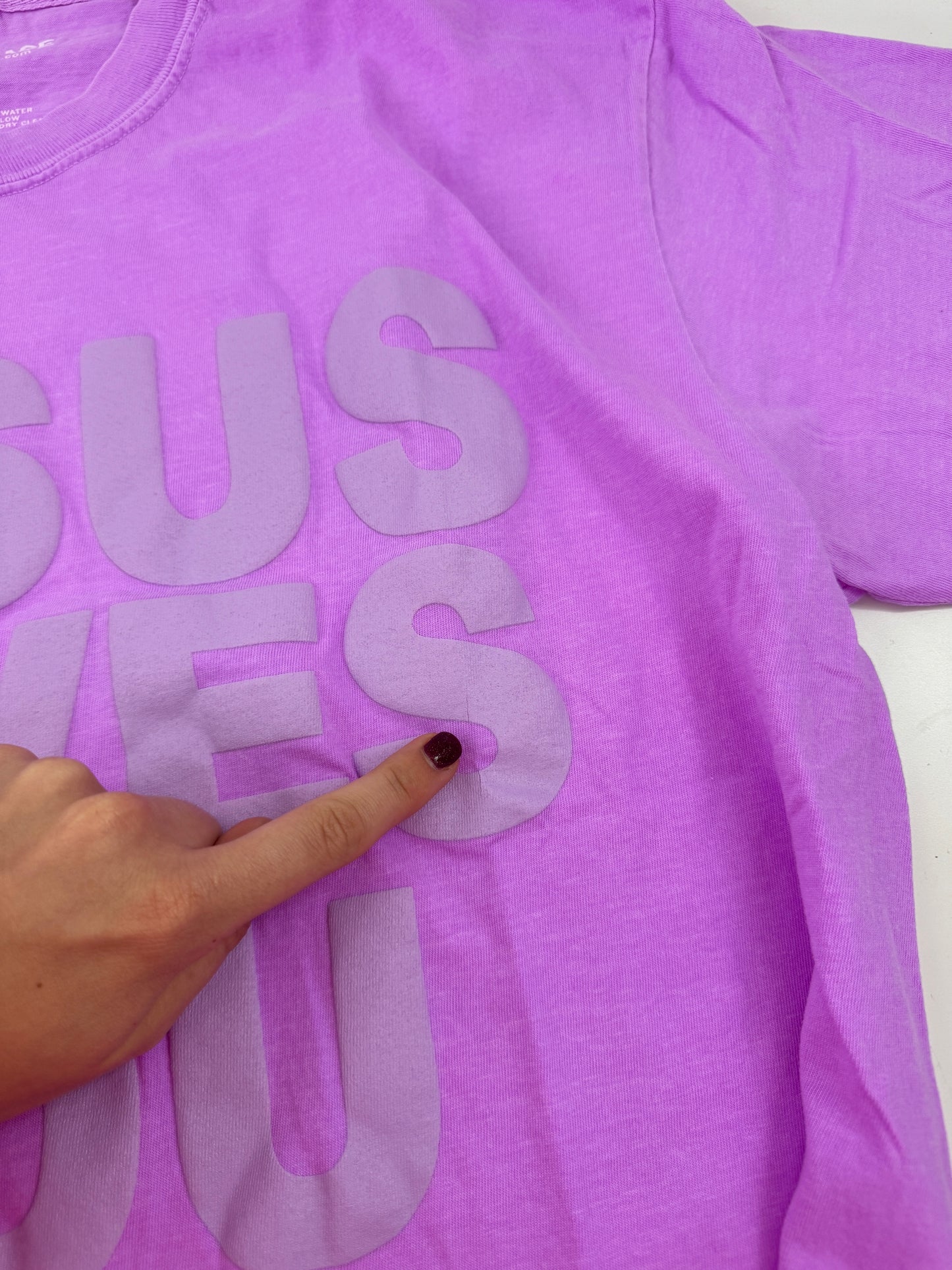 OOPS! Neon Violet Comfort Colors JLY Tees