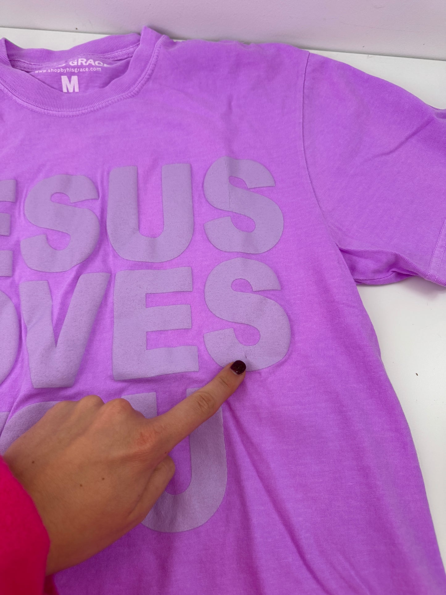OOPS! Neon Violet Comfort Colors JLY Tees