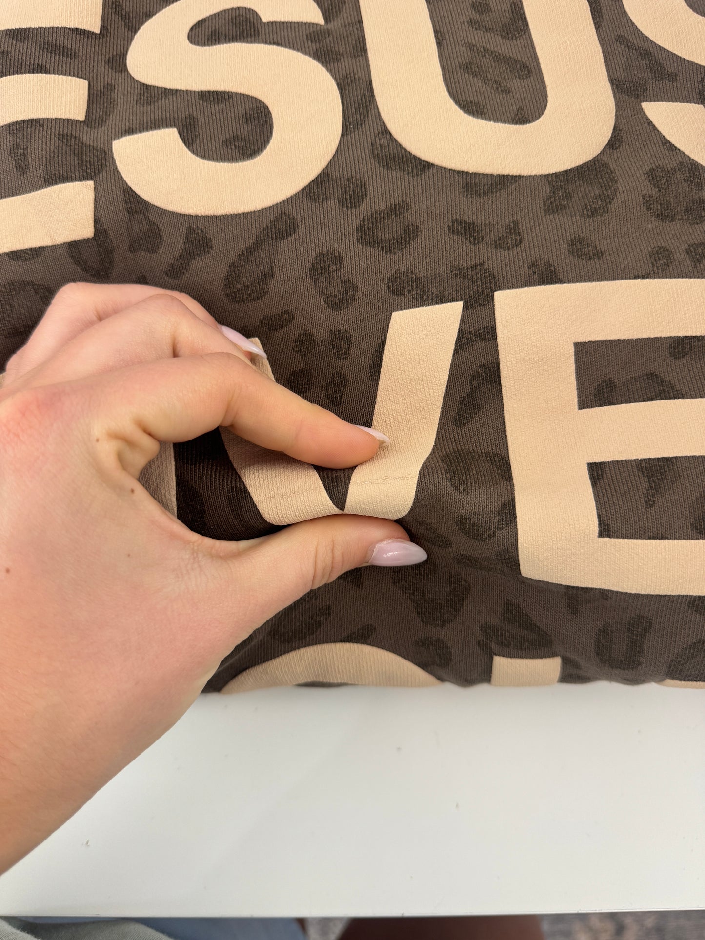OOPS! Leopard JLY Pullover - 2XL