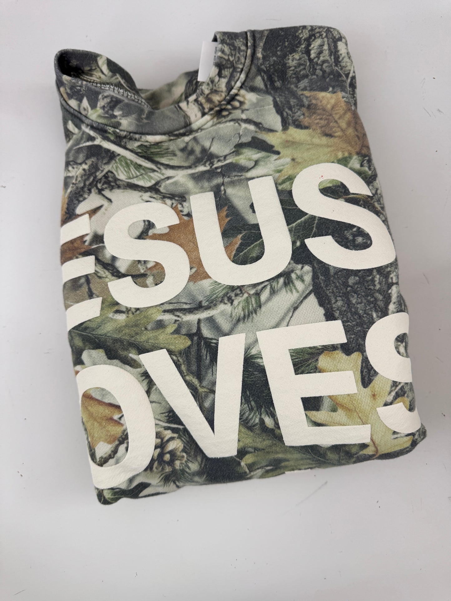 OOPS! Vintage Camo JLY Pullover - Large