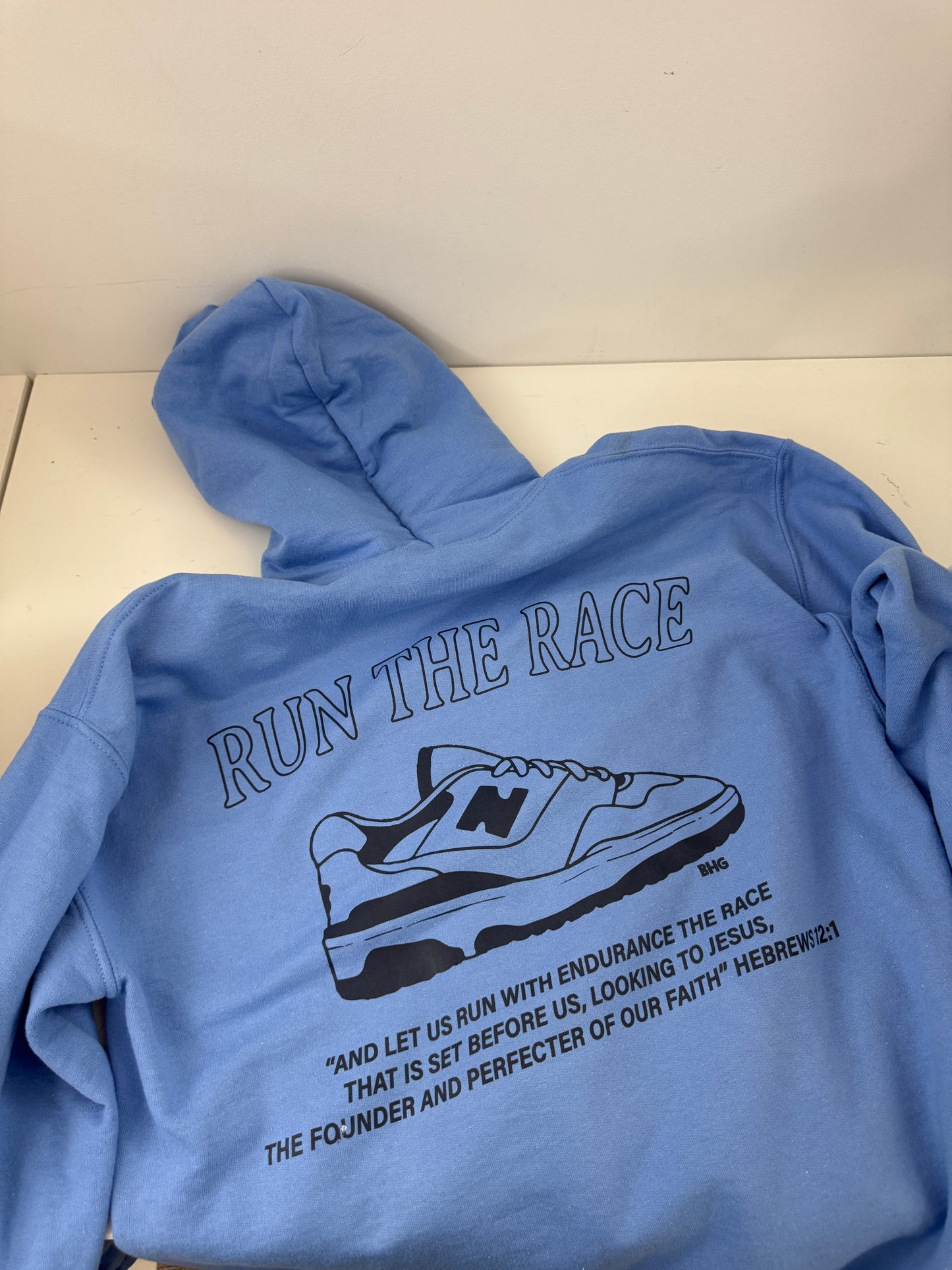 OOPS! Run With Christ Hoodie - Medium
