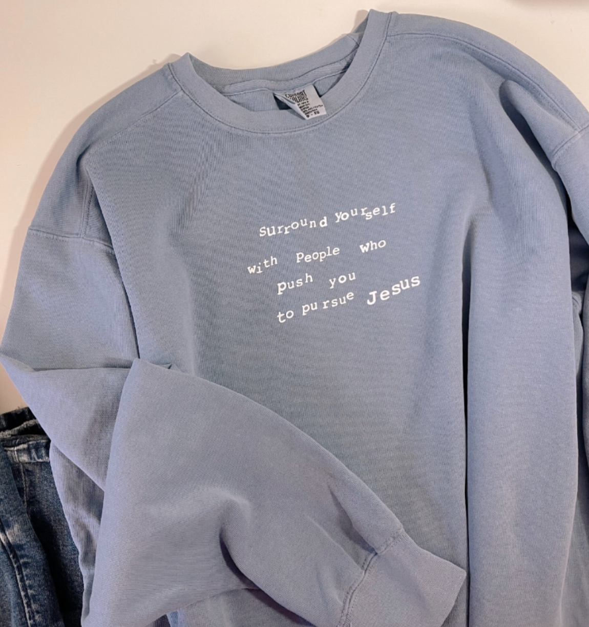 Christian Accountability Comfort Colors Crewneck