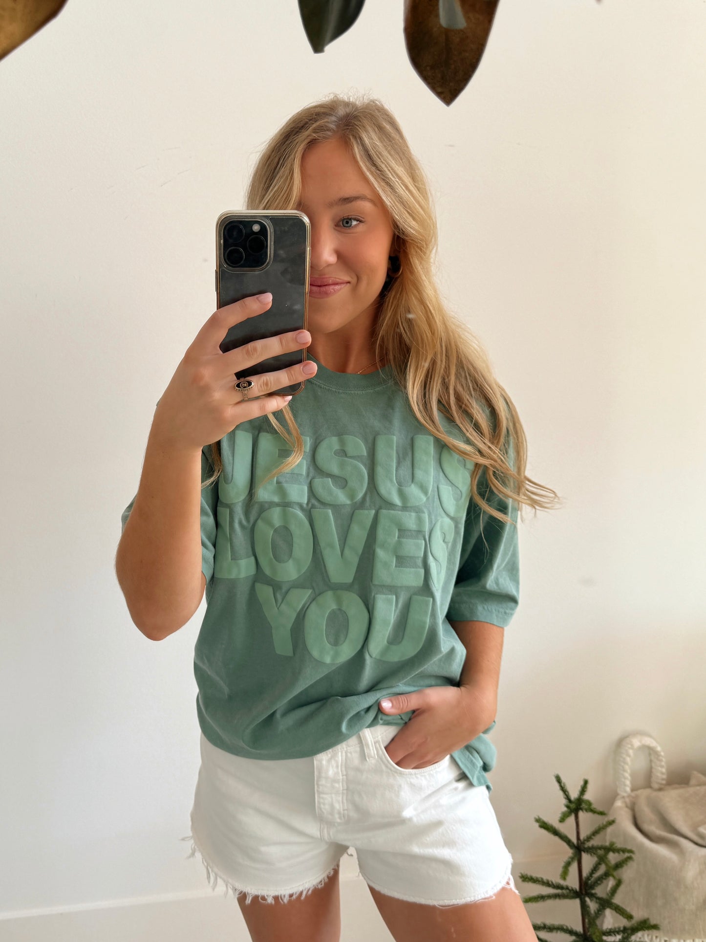 Sage JLY Comfort Colors Tee