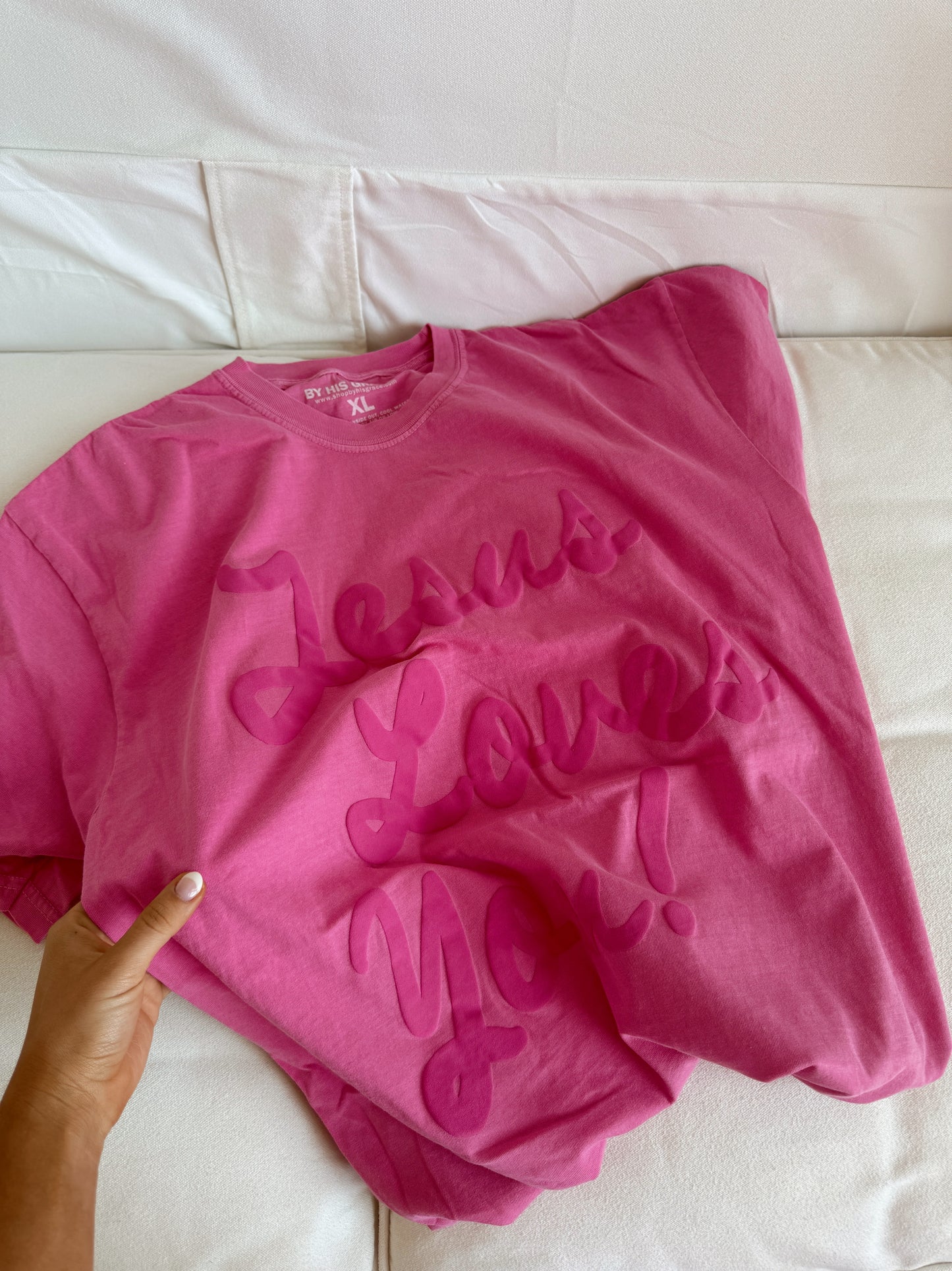 Raspberry Chic JLY Comfort Colors Tee