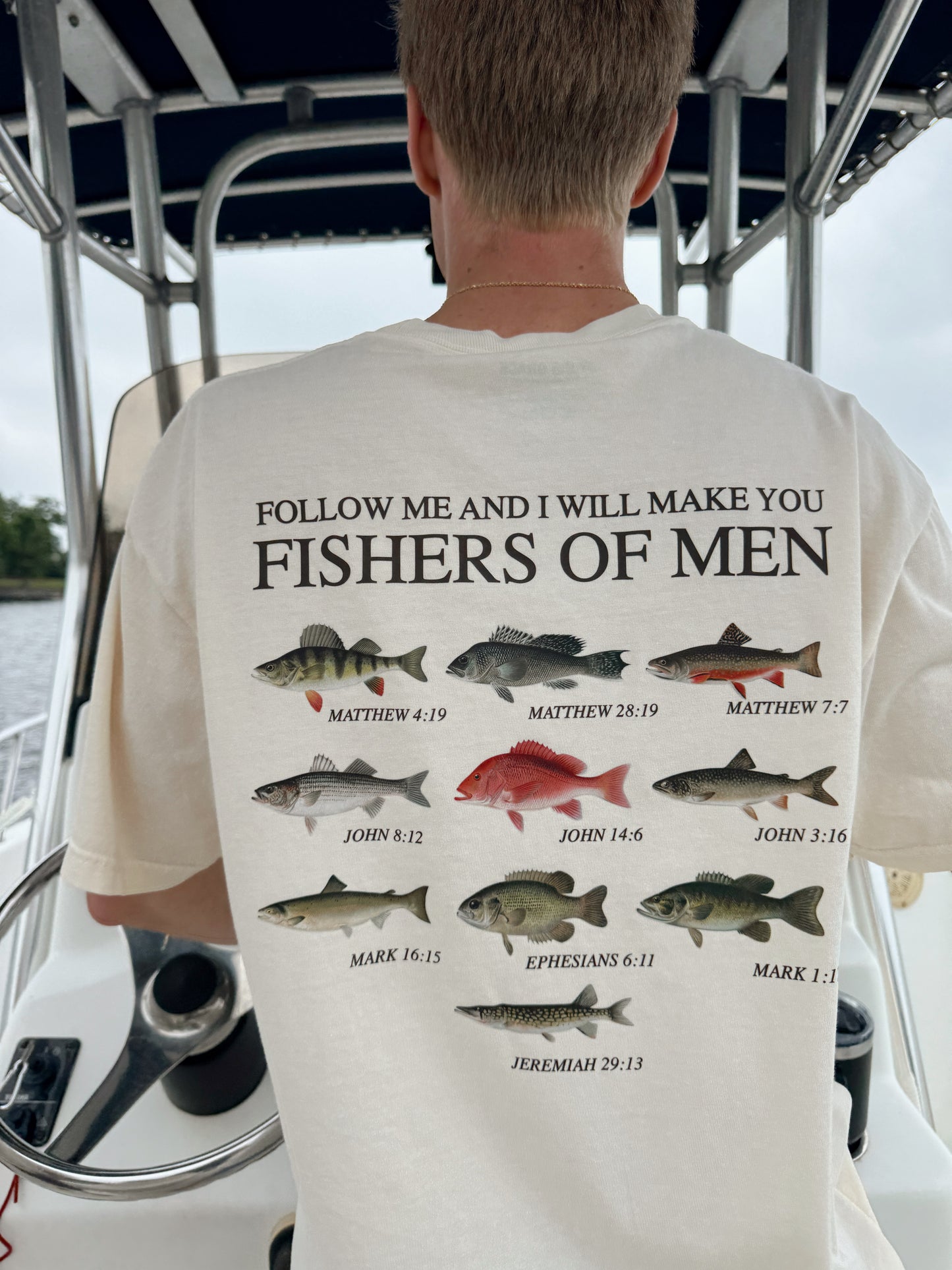 Original Fishers of Men Comfort Colors Pocket Tee