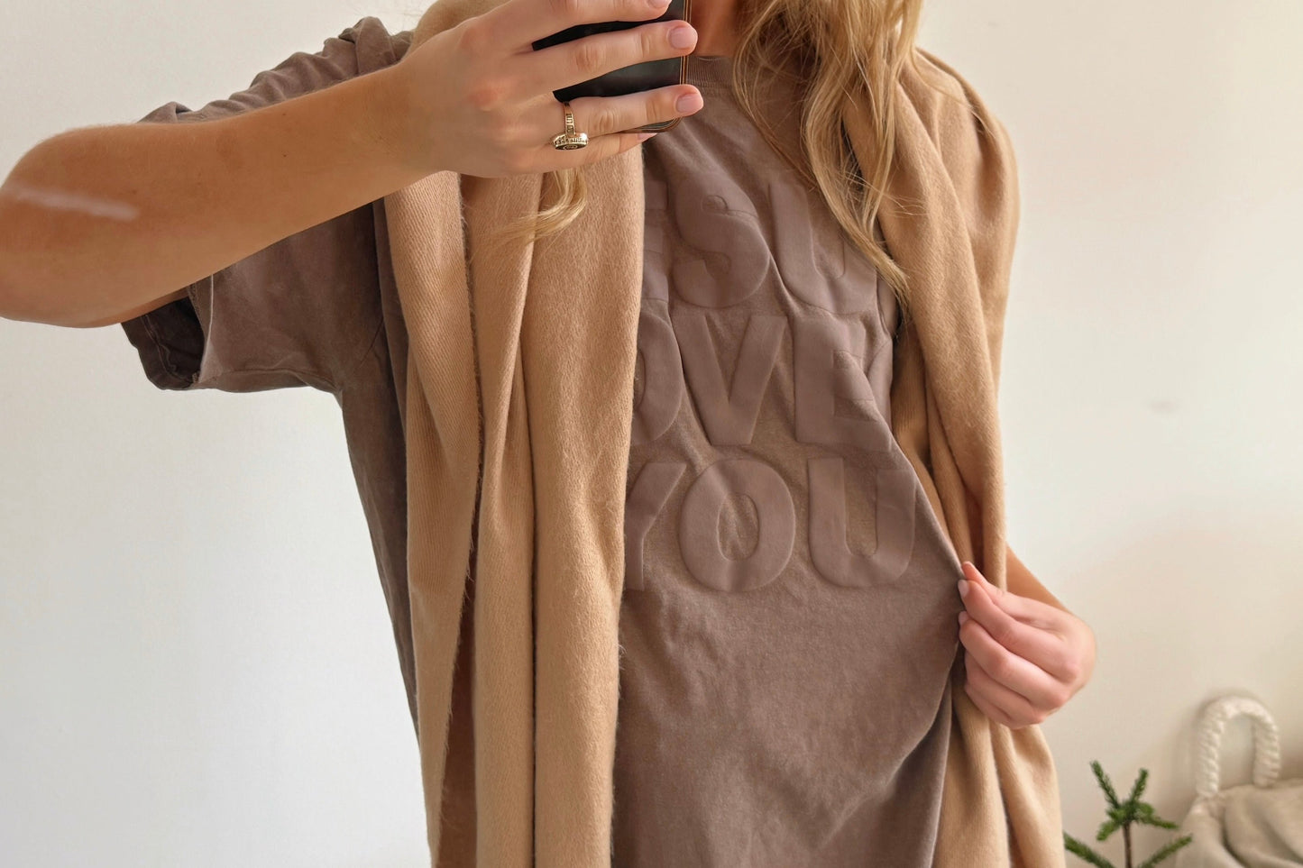 Mocha JLY Comfort Colors Tee