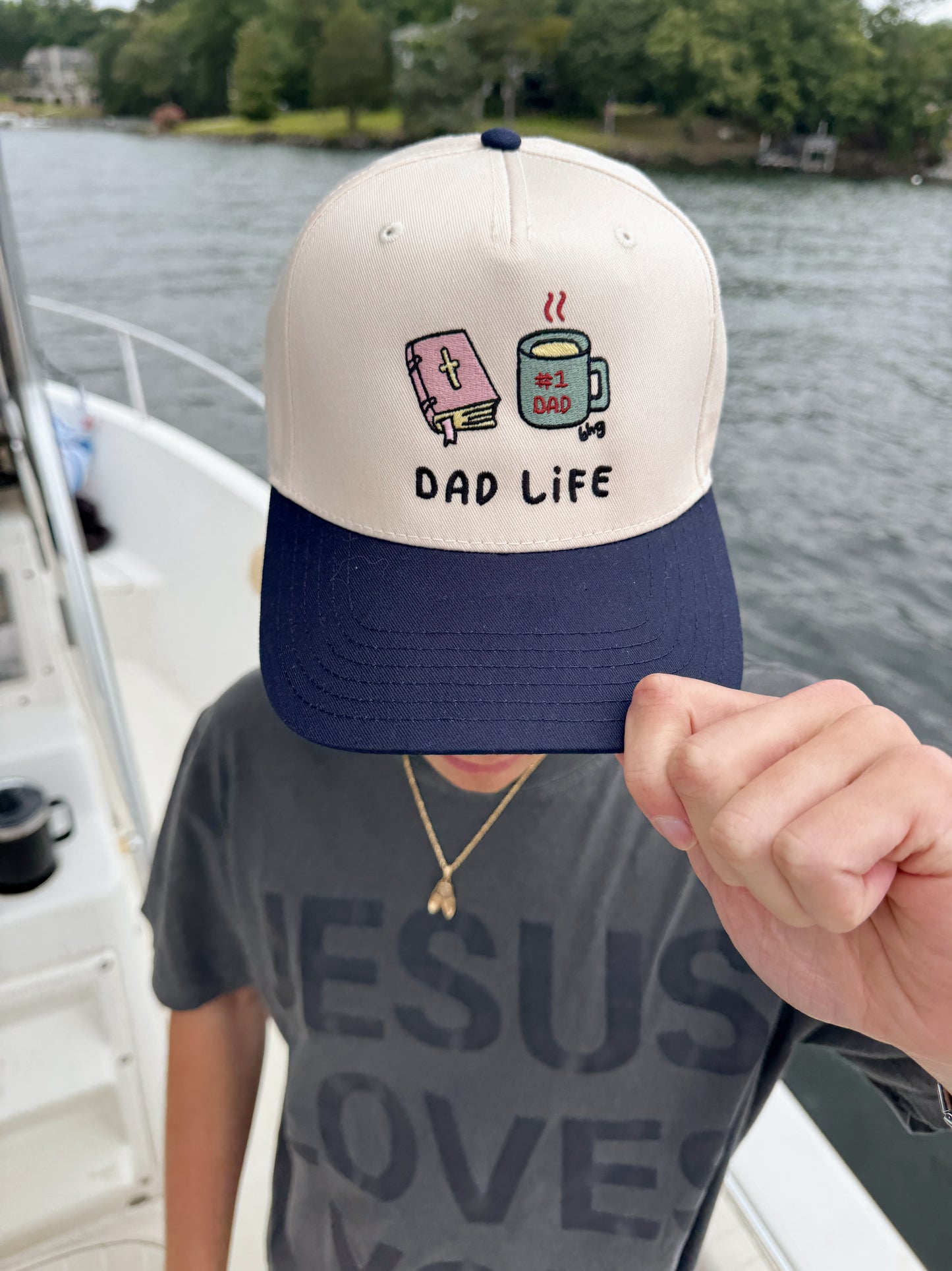 “Dad Life” Five Panel Pro Style Cap