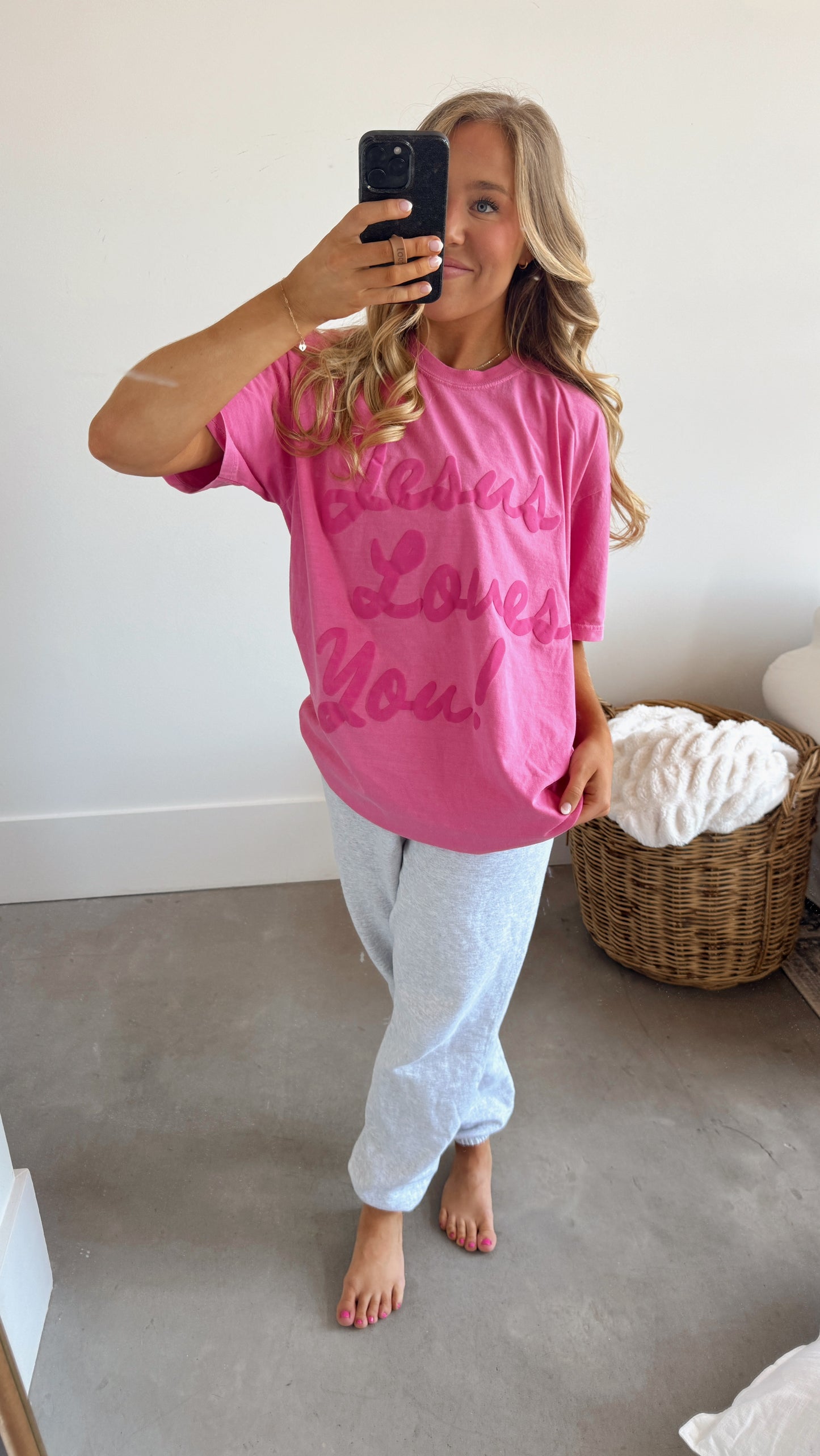 Raspberry Chic JLY Comfort Colors Tee