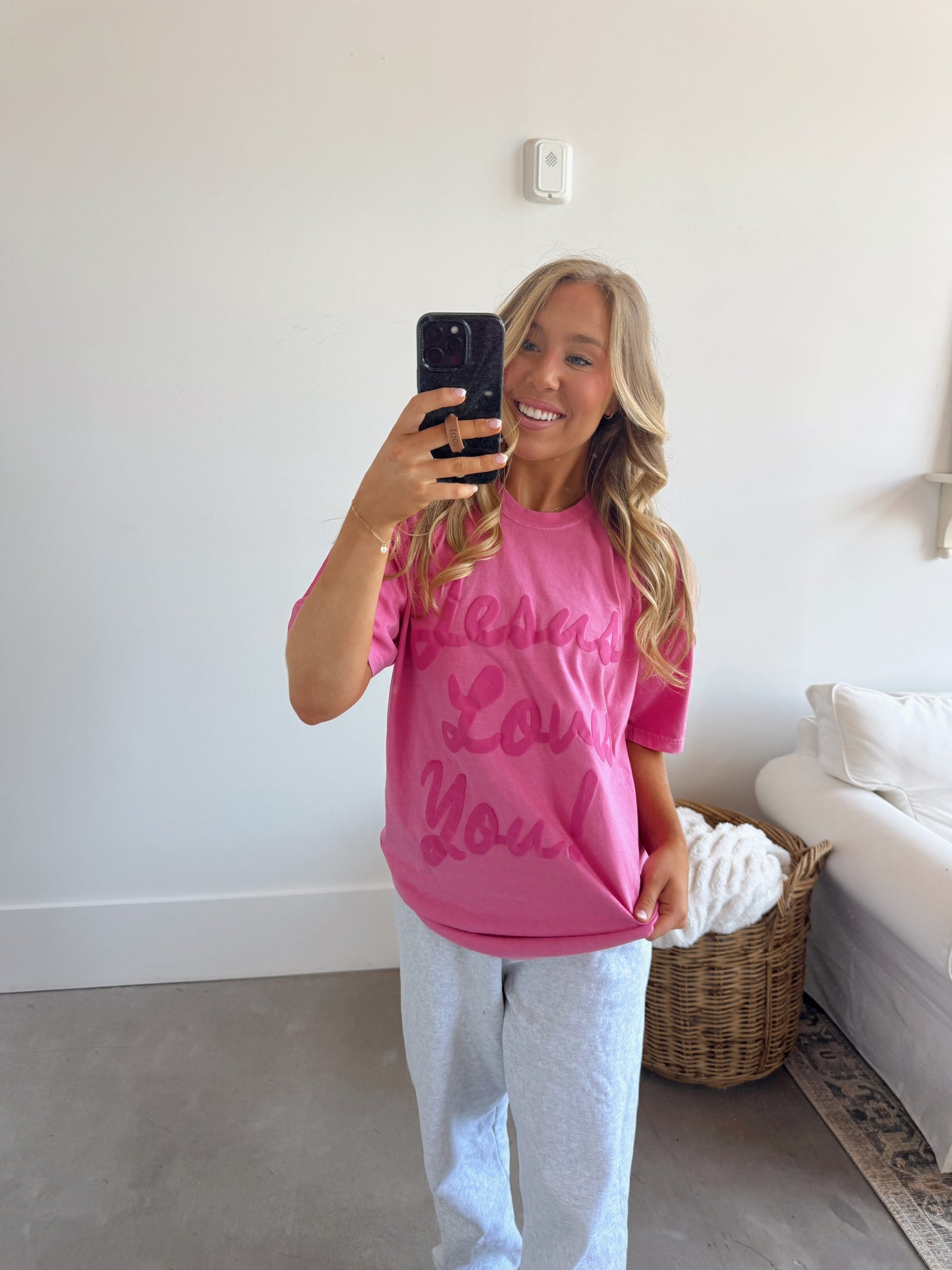 Raspberry Chic JLY Comfort Colors Tee