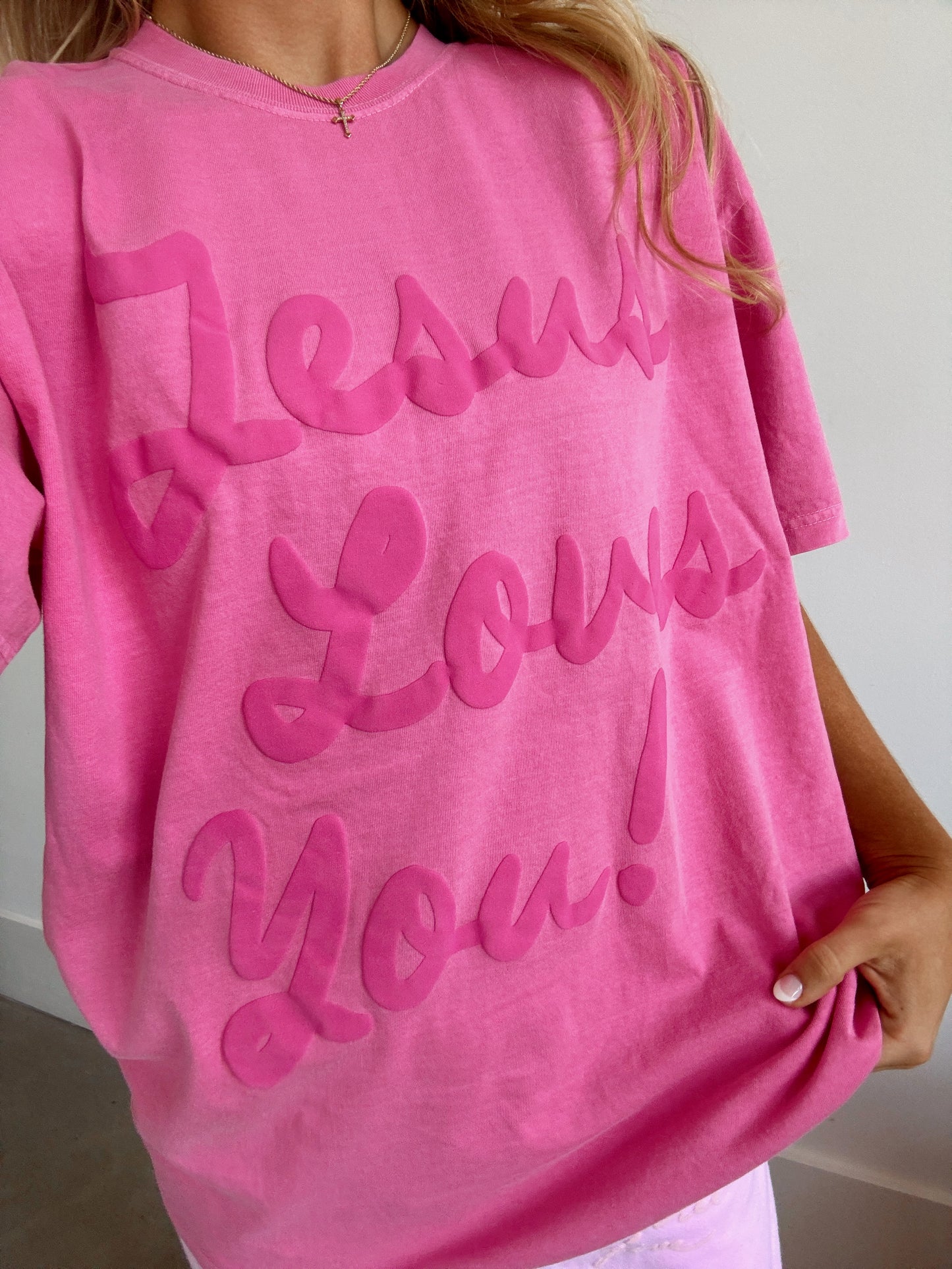 Raspberry Chic JLY Comfort Colors Tee