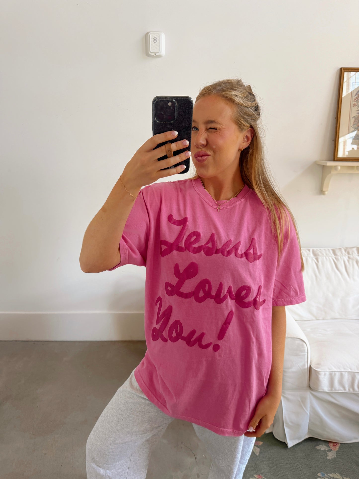 Raspberry Chic JLY Comfort Colors Tee