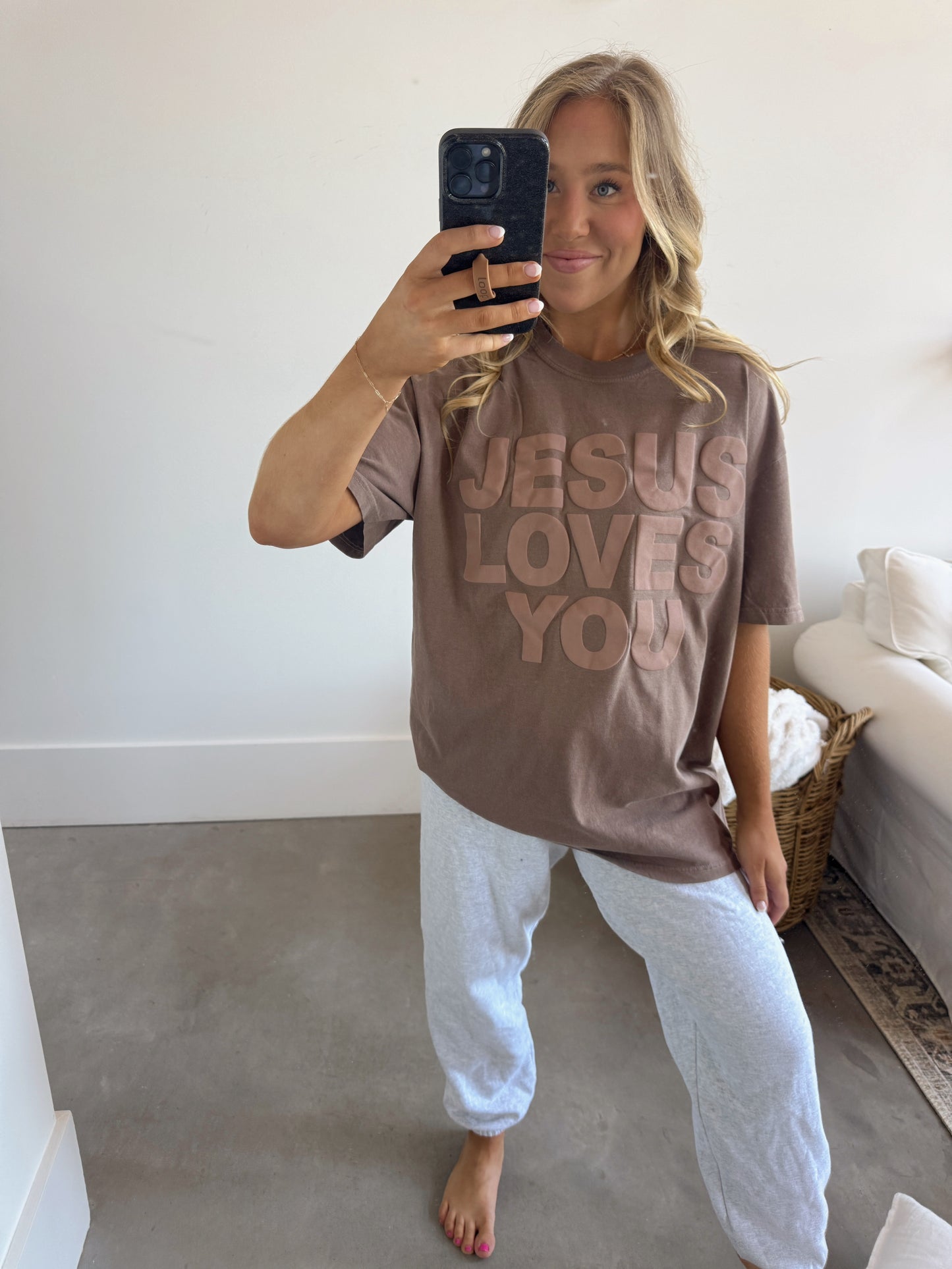 Mocha JLY Comfort Colors Tee