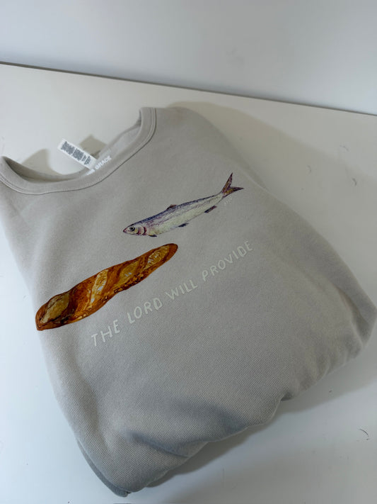 The Lord Will Provide Bella Canvas Crewneck - XL