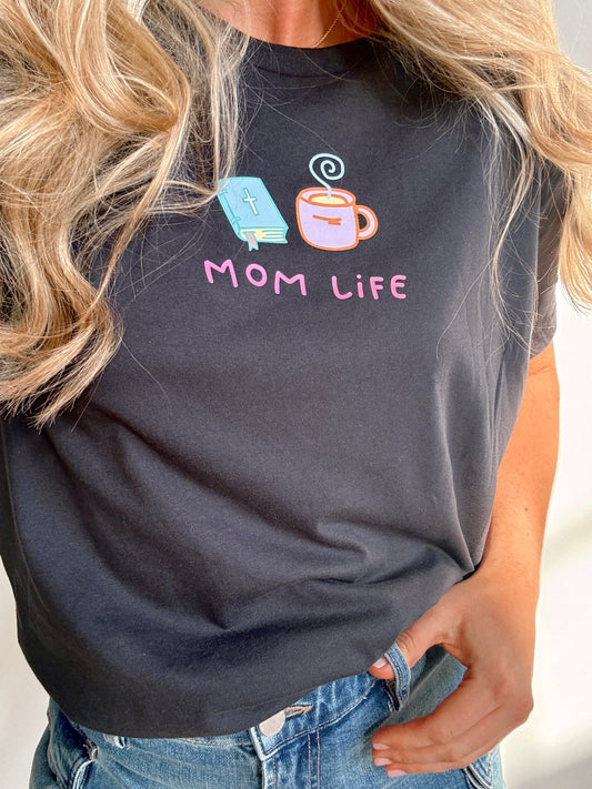 Mom Life Comfort Colors Tee