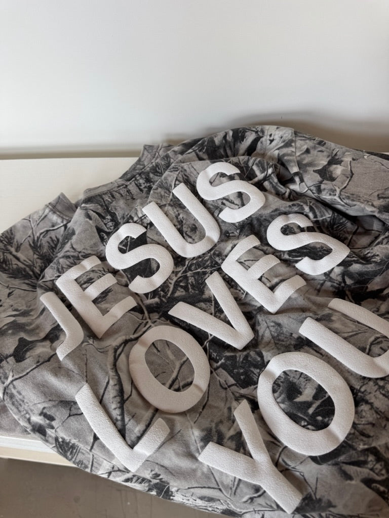 Snow Camo JLY Cotton Collective Tee