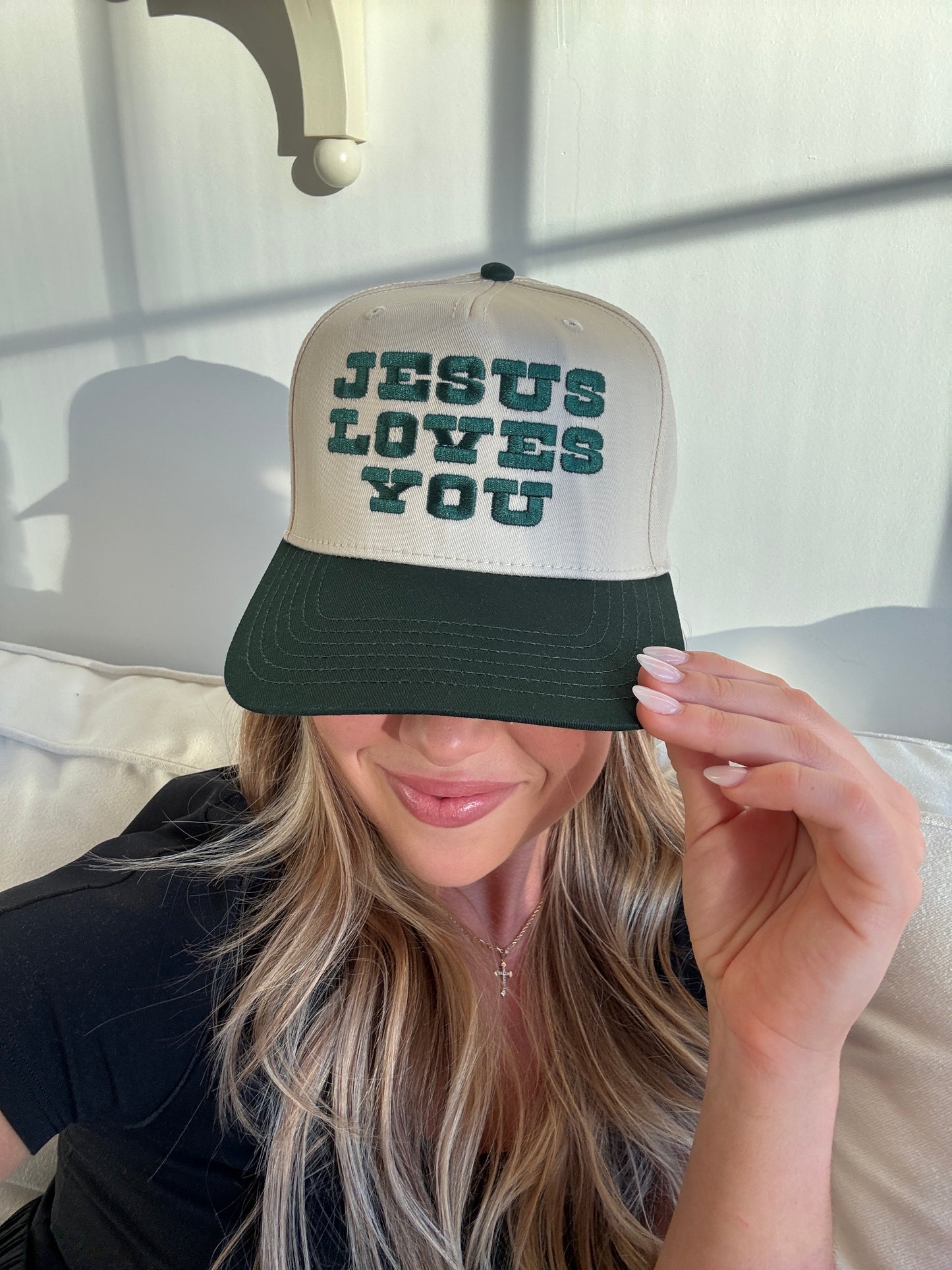 JLY Vintage Rodeo Trucker Hat - Forest Green