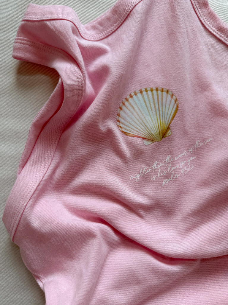 Psalm 93:4 Shell Tank - Pink
